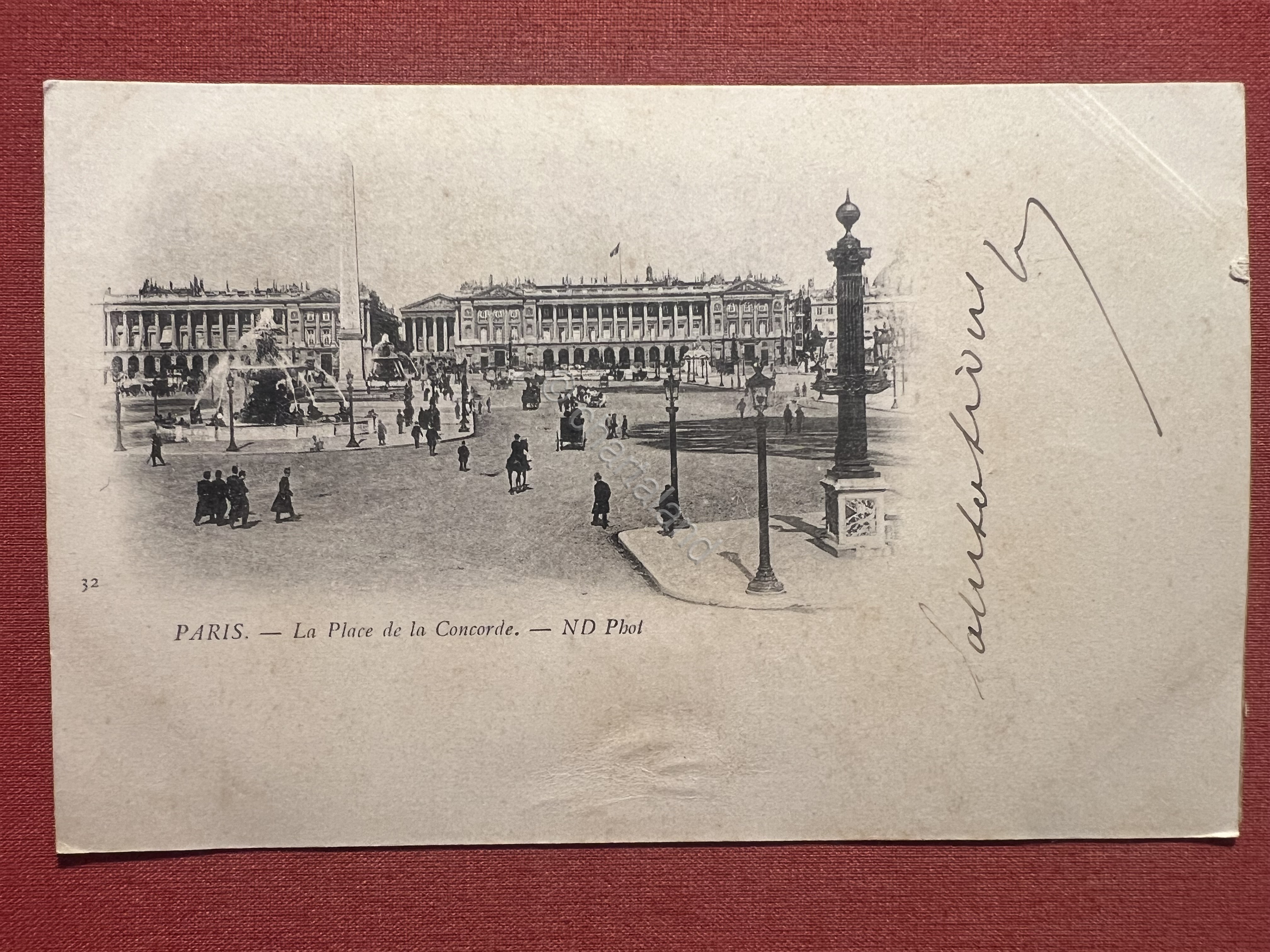 Cartolina - Francia - Paris - Place de la Concorde …