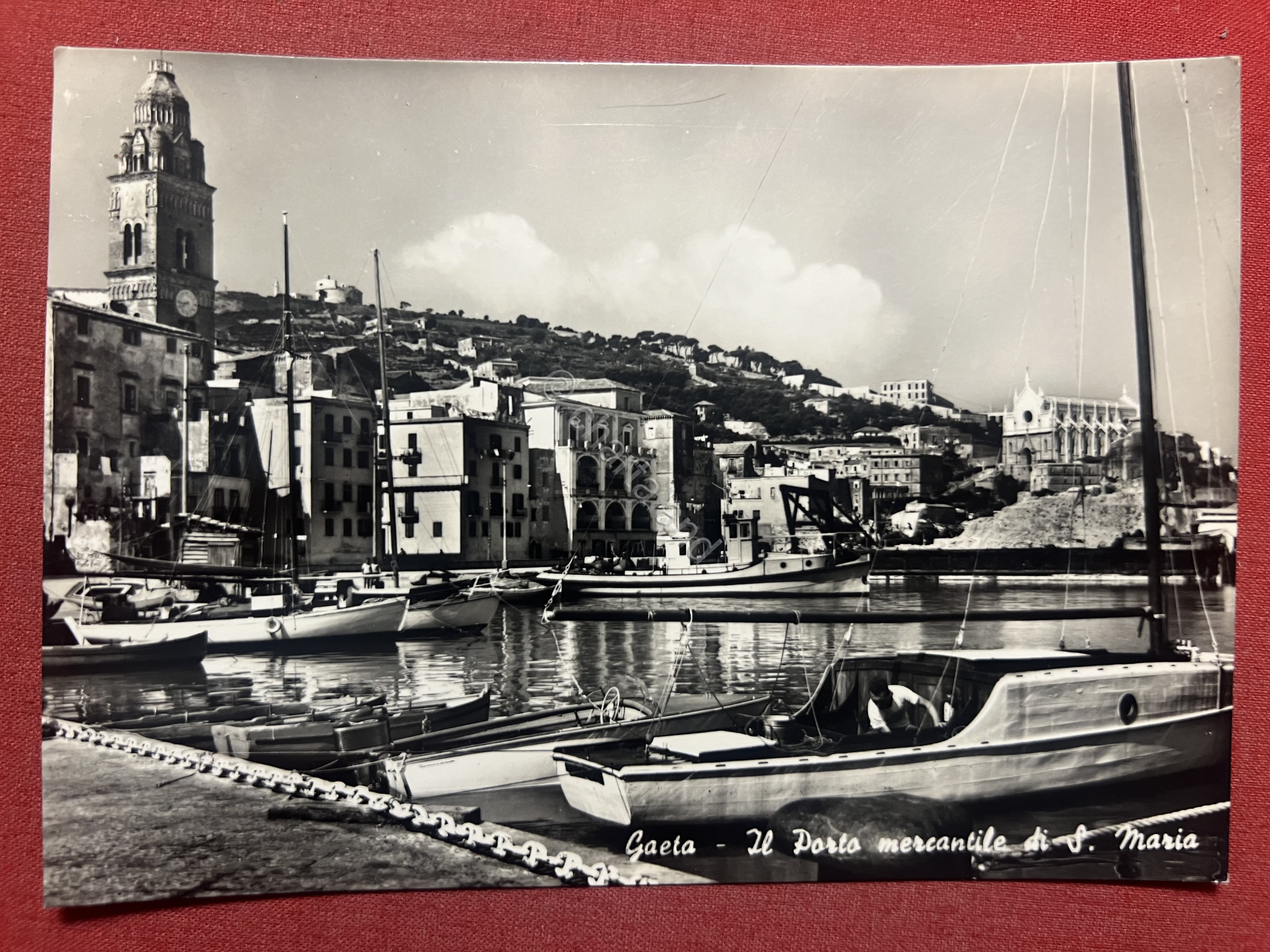 Cartolina - Gaeta ( Latina ) - Il Porto Mercantile …