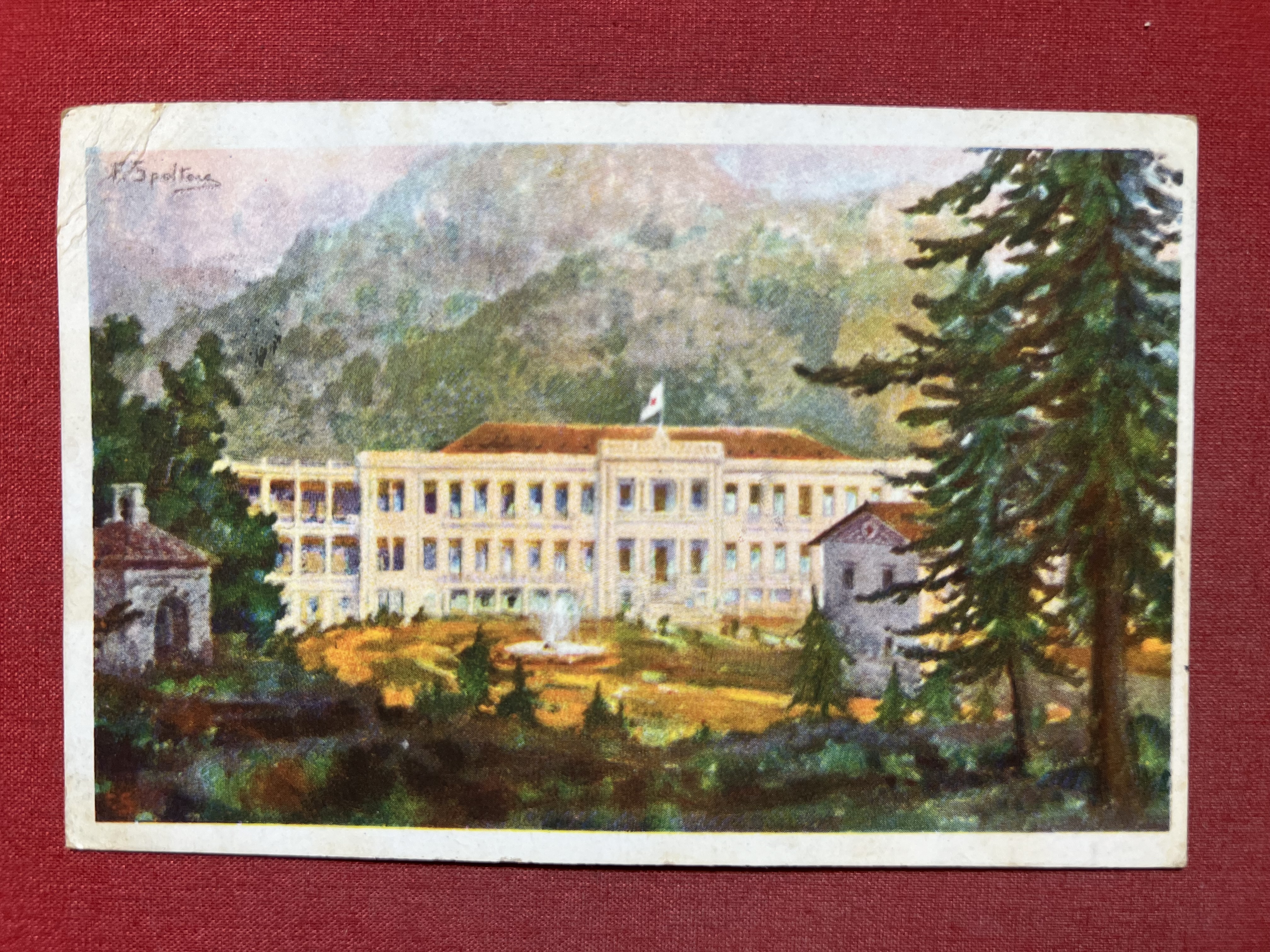 Cartolina - Istituto Climatico di Cuasso al Monte ( Varese …