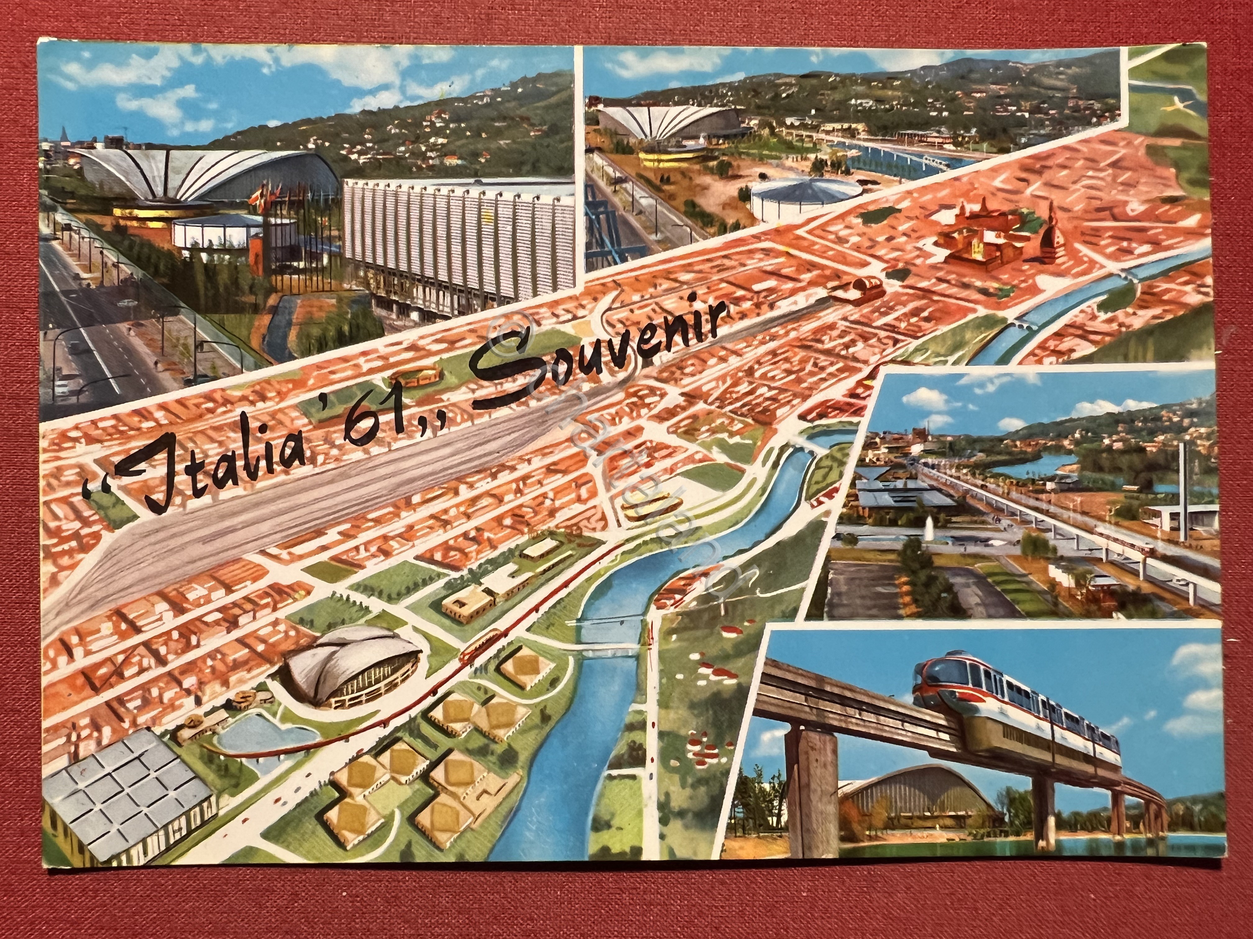 Cartolina - Italia '61 - Souvenir - 1961