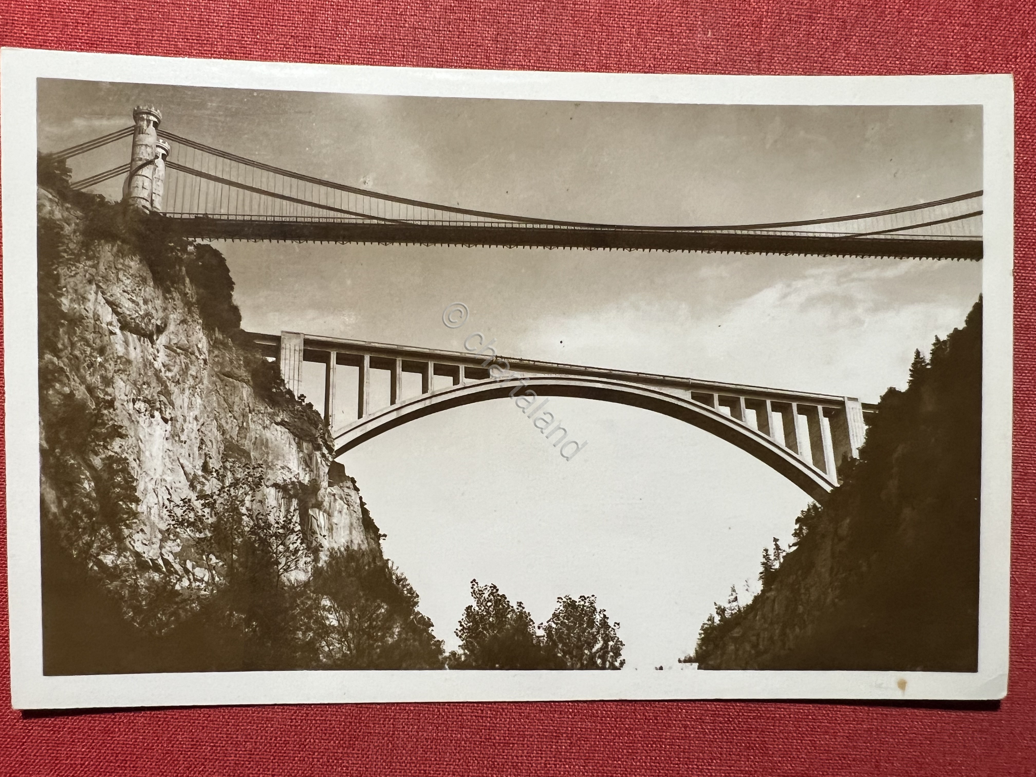 Cartolina - La Haute-Savoie - Les Ponts de la Caille …