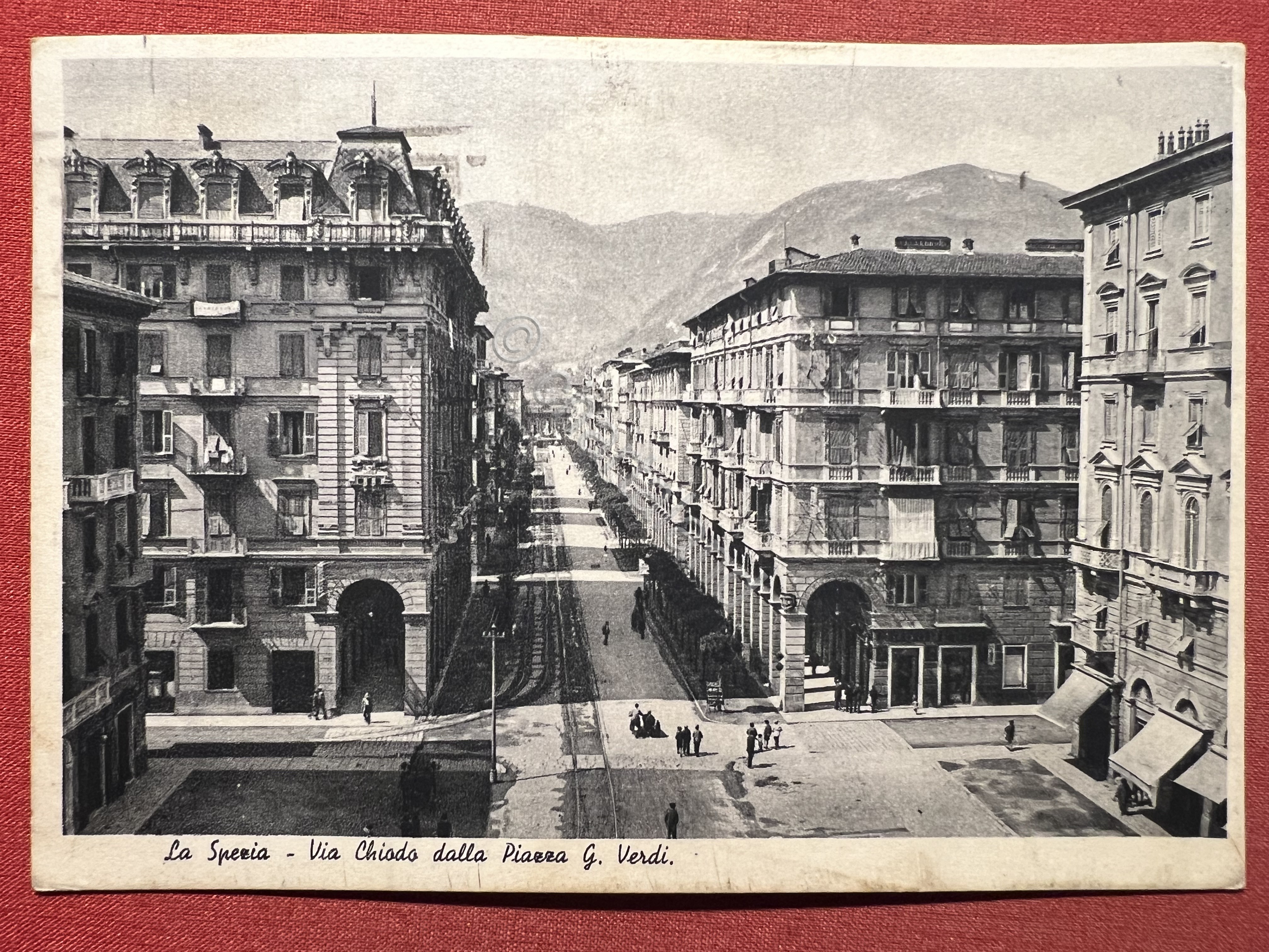 Cartolina - La Spezia - Via Chiodo dalla Piazza G. …