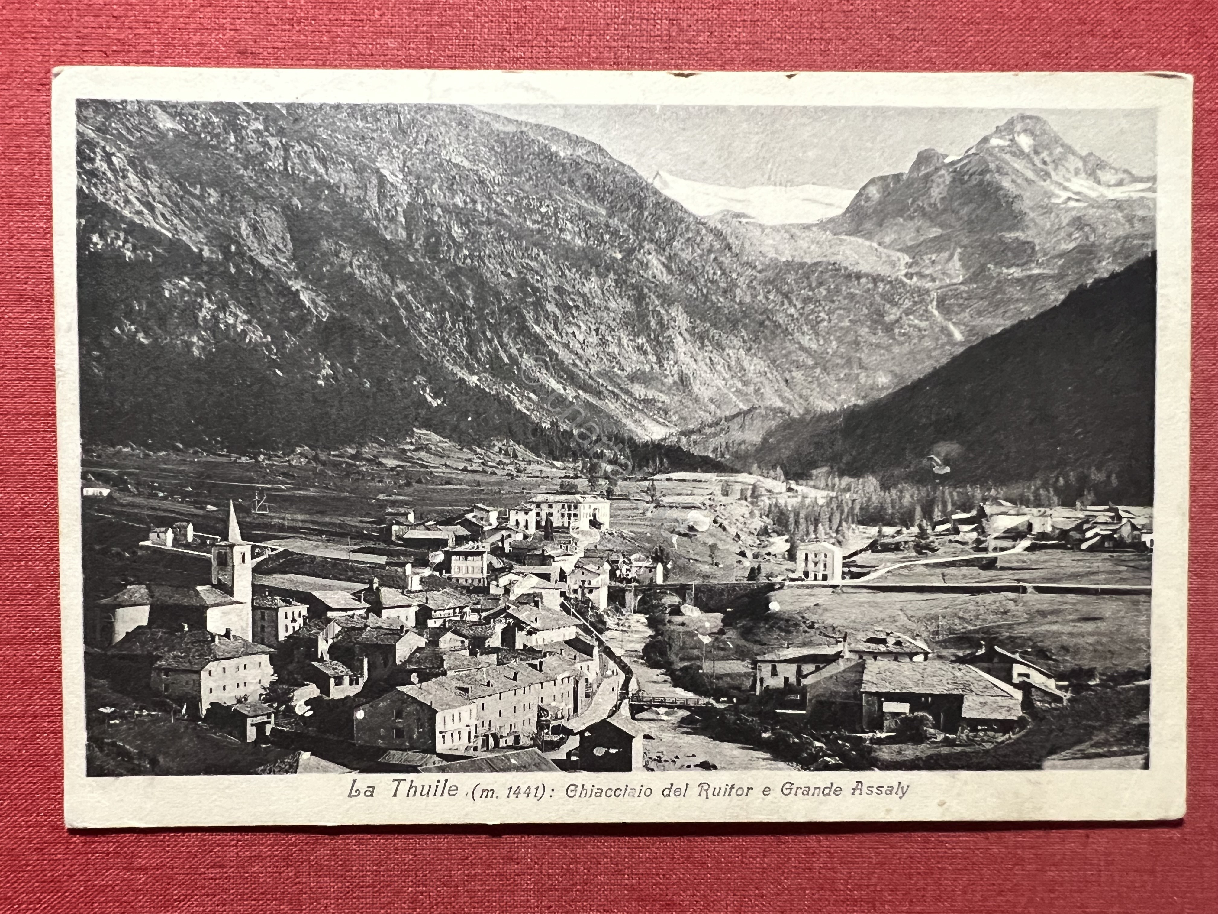 Cartolina - La Thuile - Ghiacciaio del Rutor e Grand …