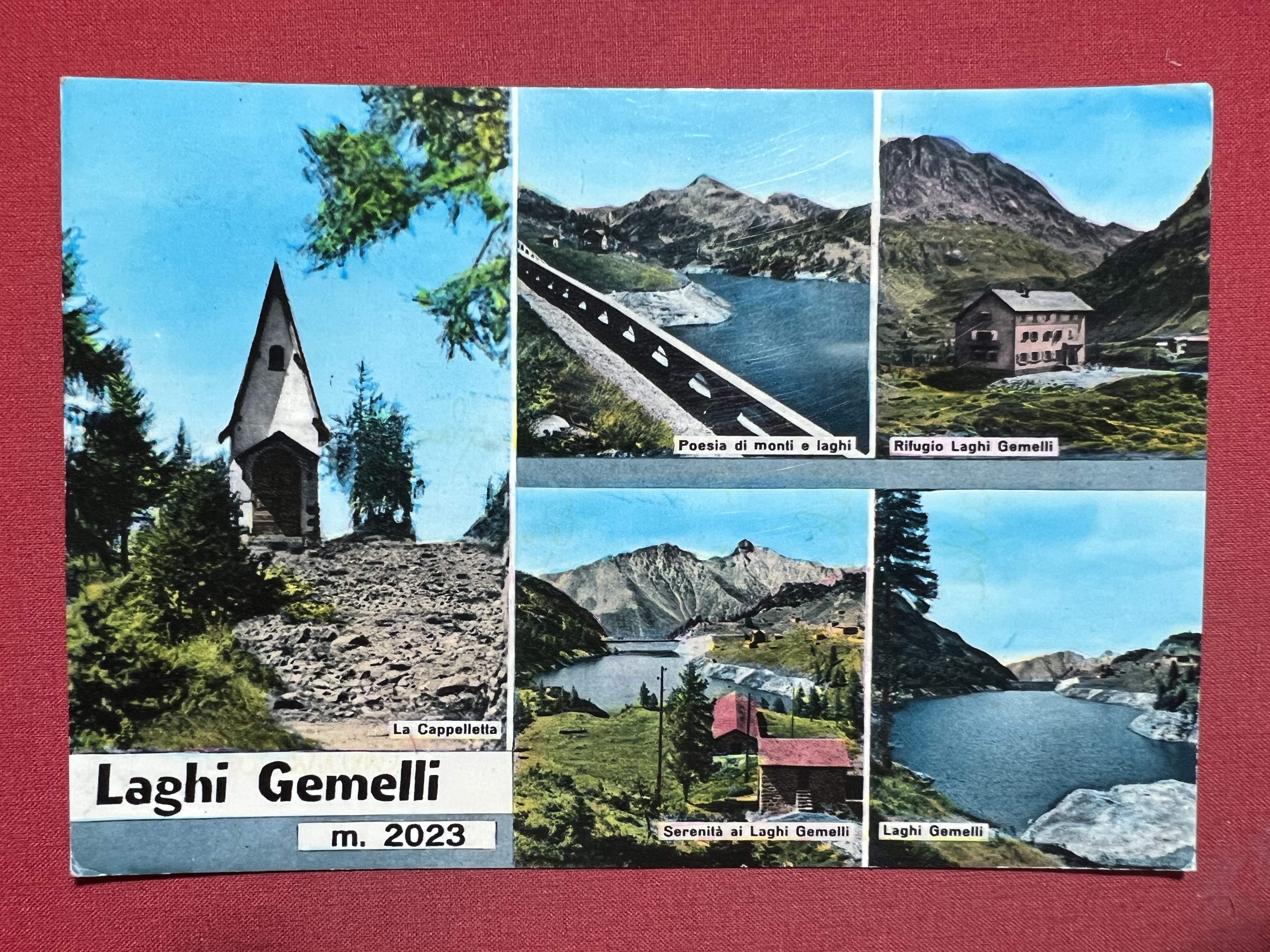 Cartolina - Laghi Gemelli ( Bergamo ) - Vedute diverse …