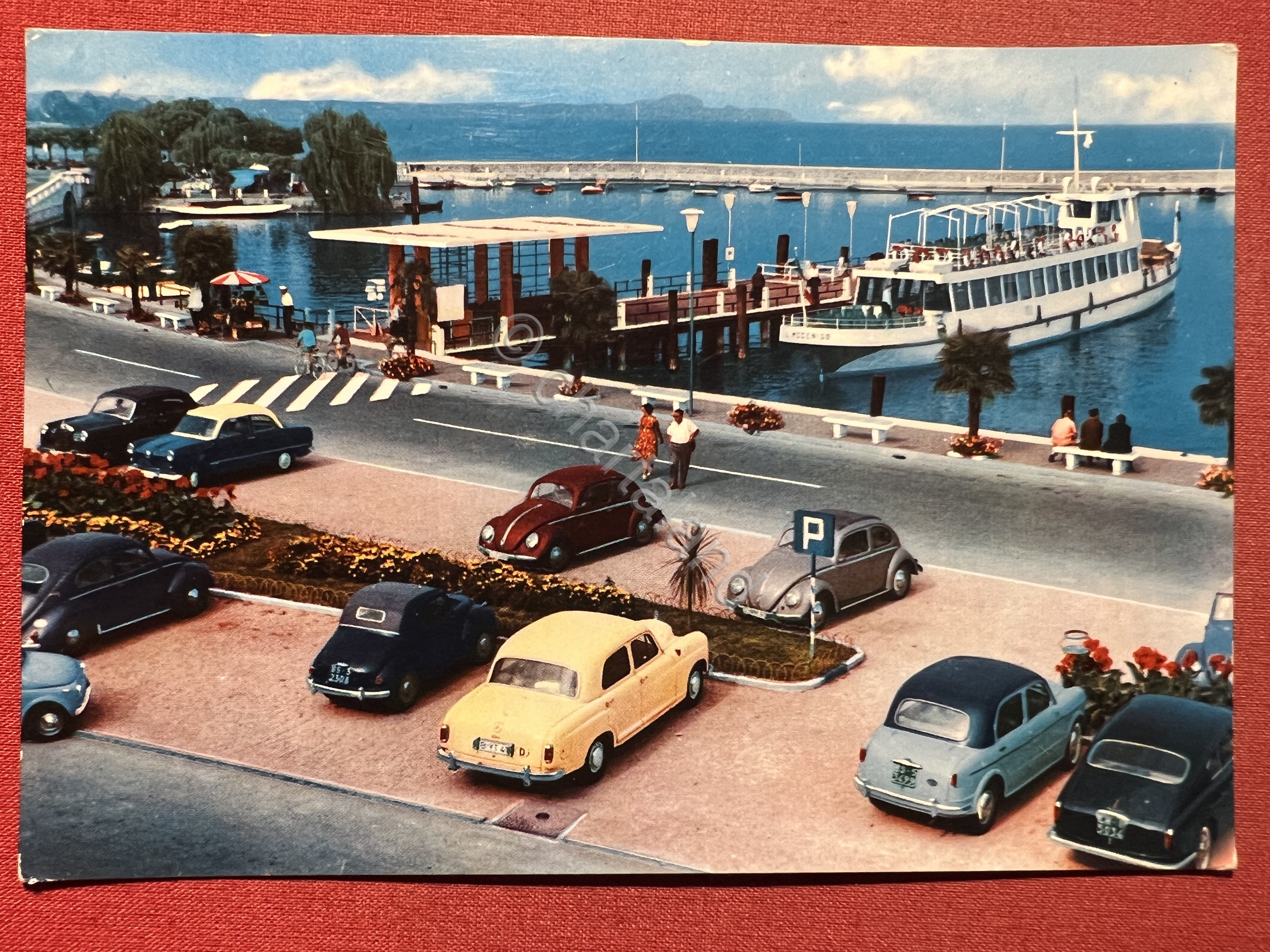 Cartolina - Lago di Garda - Desenzano - Imbarcadero - …