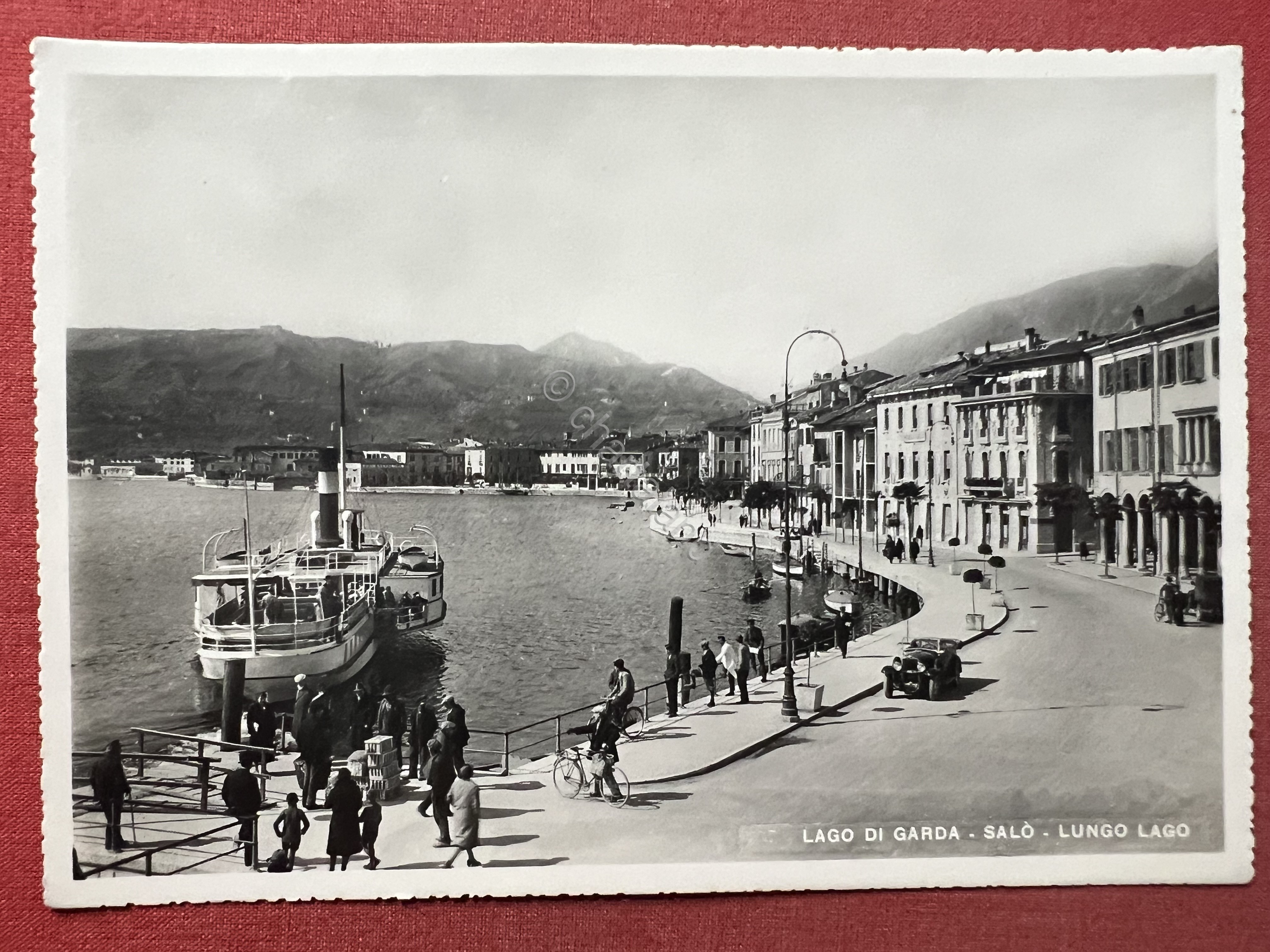 Cartolina - Lago di Garda - Salò - Lungolago - …