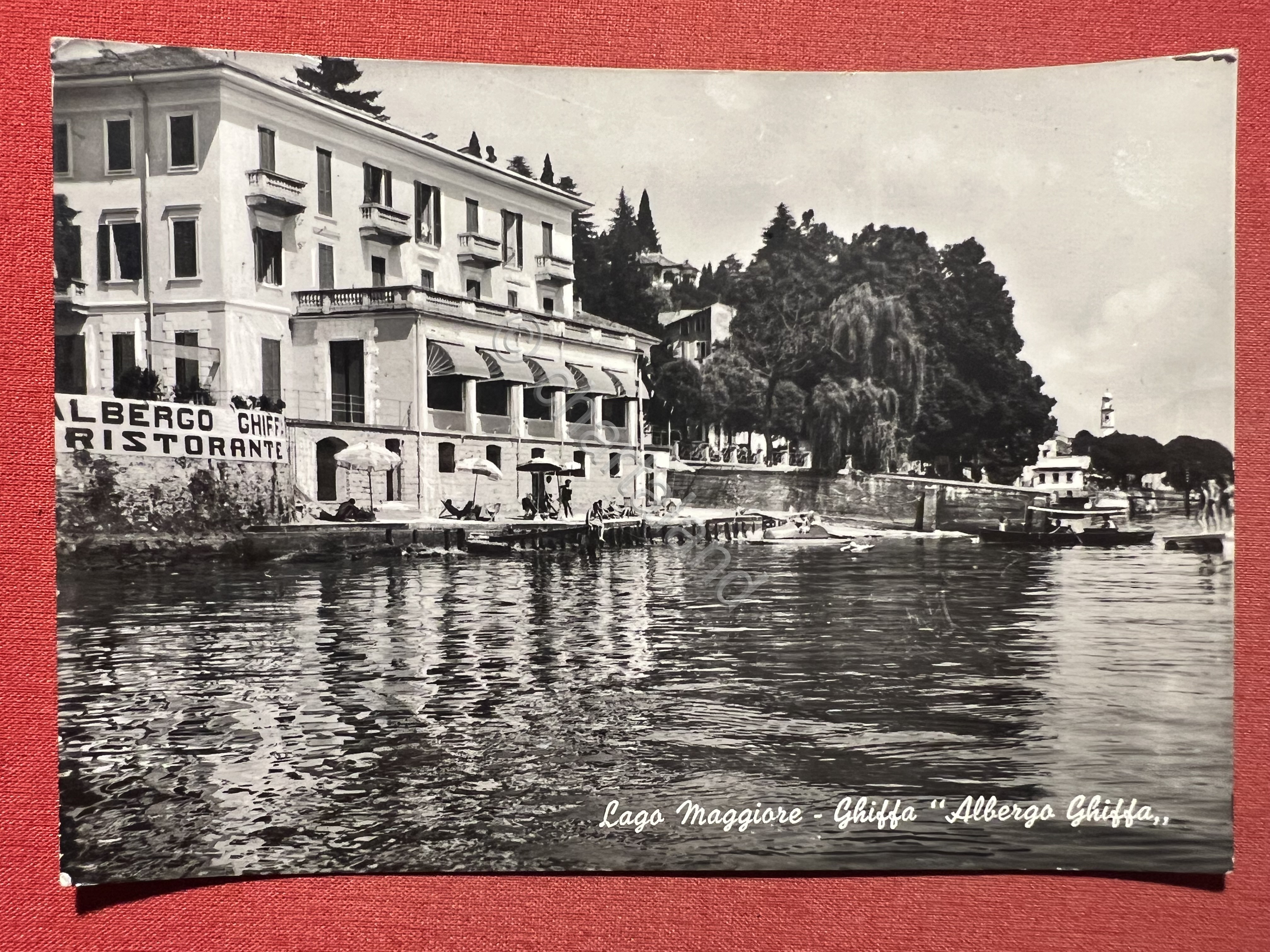 Cartolina - Lago Maggiore - Ghiffa - Albergo Ghiffa - …