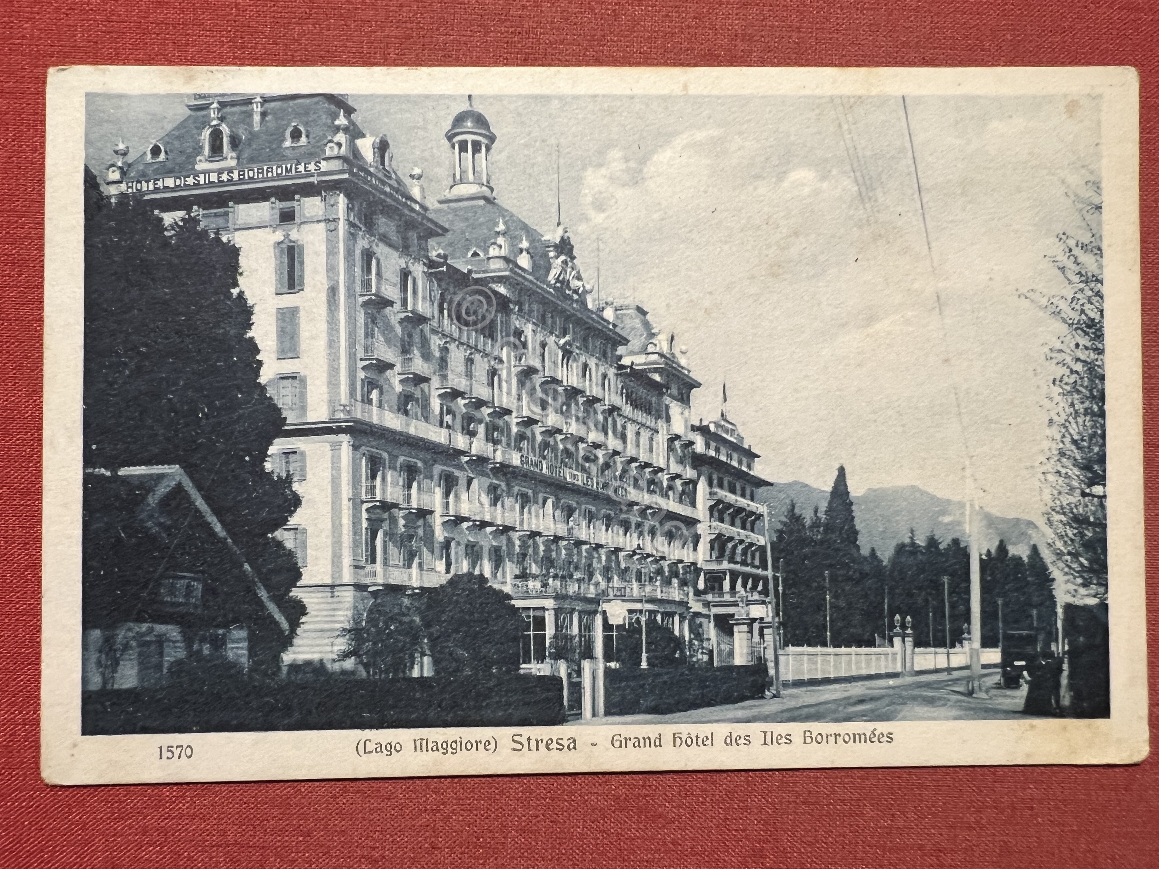 Cartolina - Lago Maggiore - Stresa - Grand Hotel et …