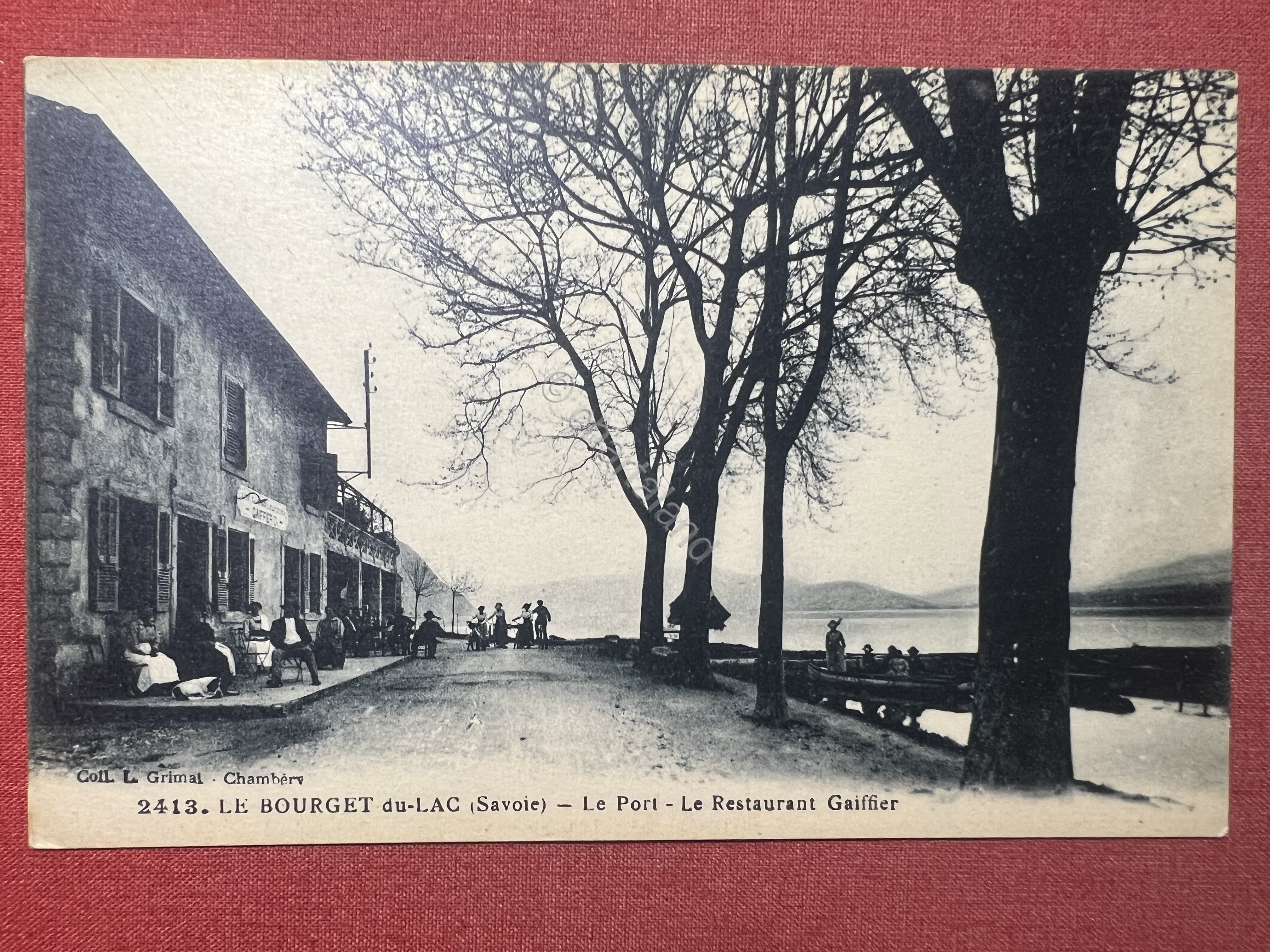 Cartolina - Le Bourget du Lac (Savoie) - Le Port …