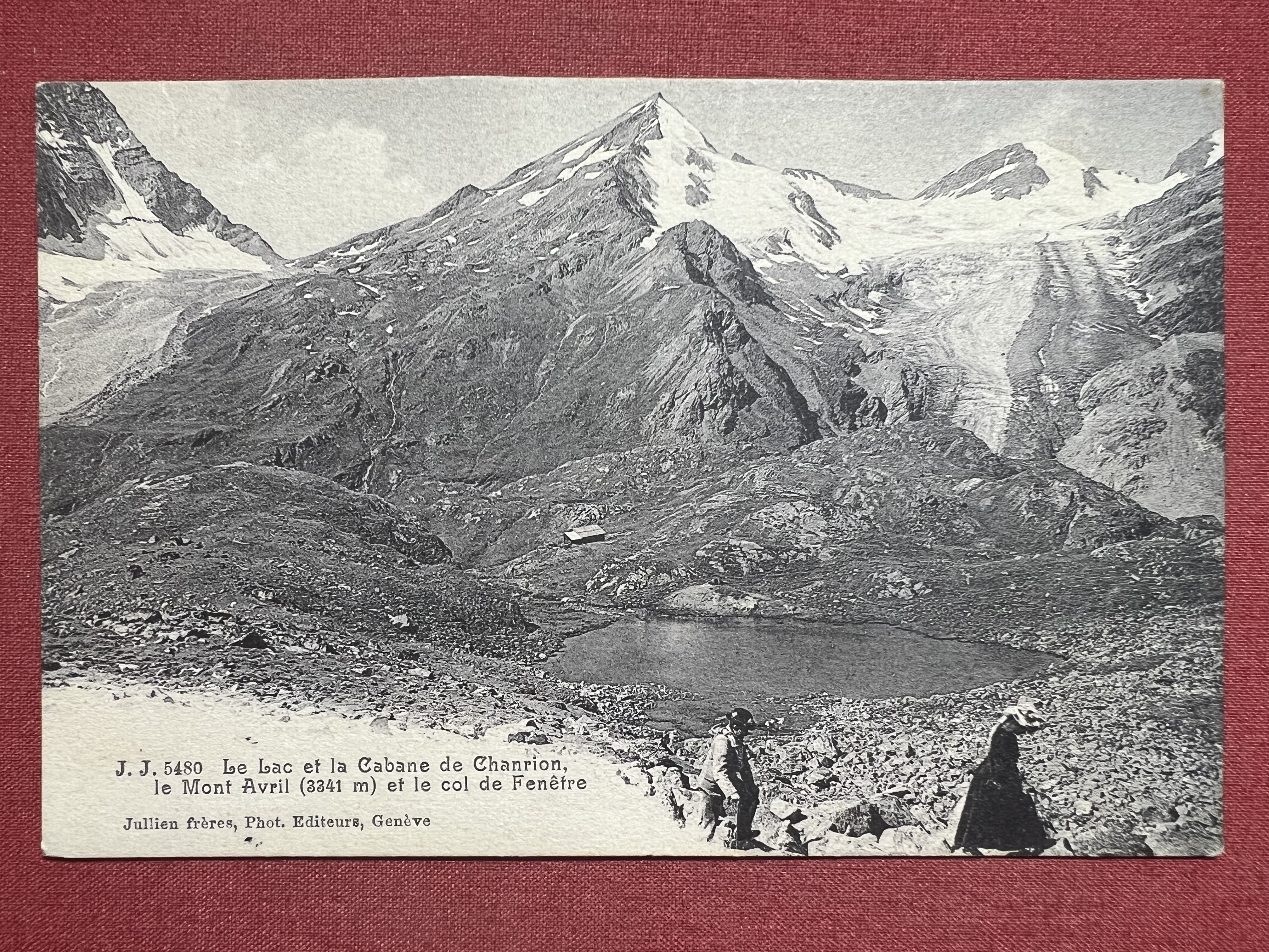 Cartolina - Le Lac et la Cabane de Chanrion - …