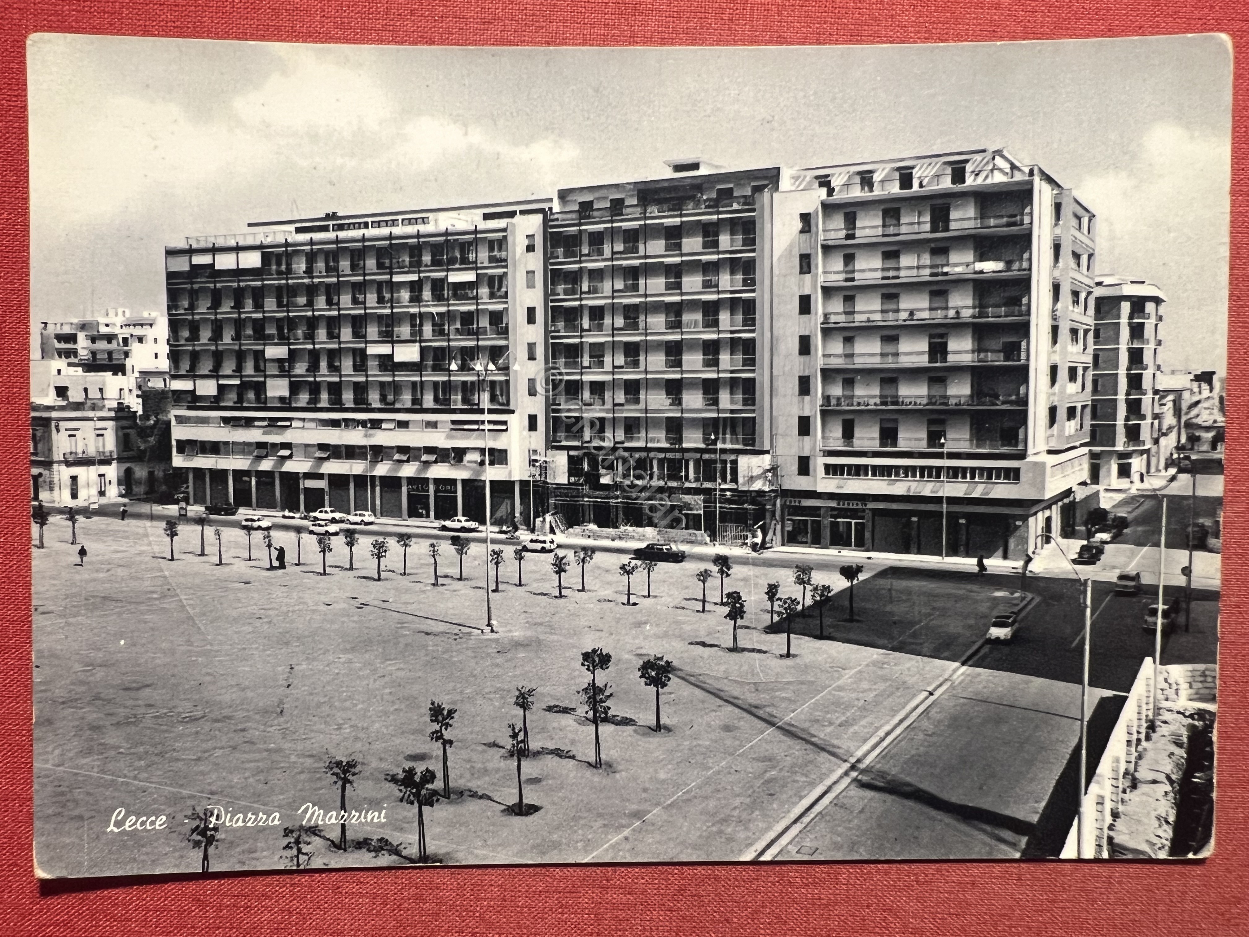 Cartolina - Lecce - Piazza Mazzini - 1964