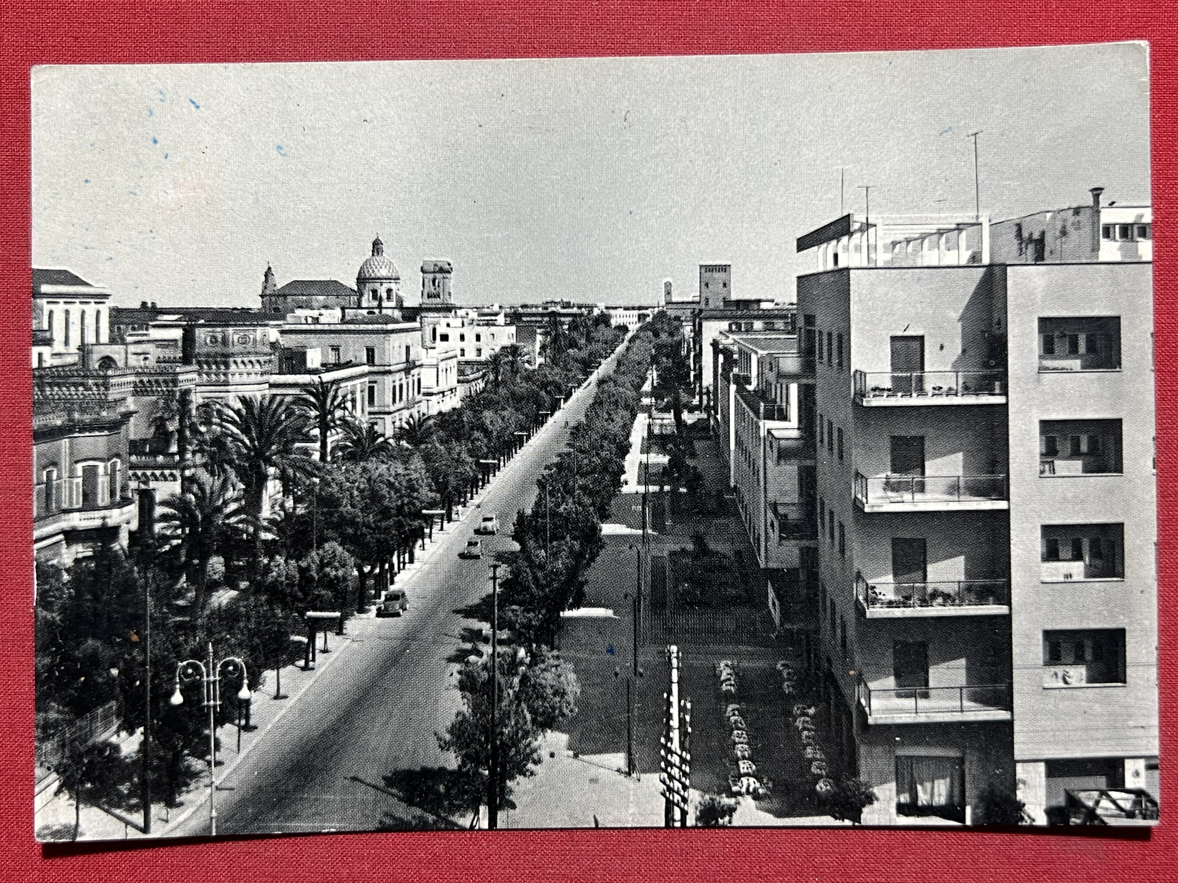 Cartolina - Lecce - Viale Gallipoli - 1965