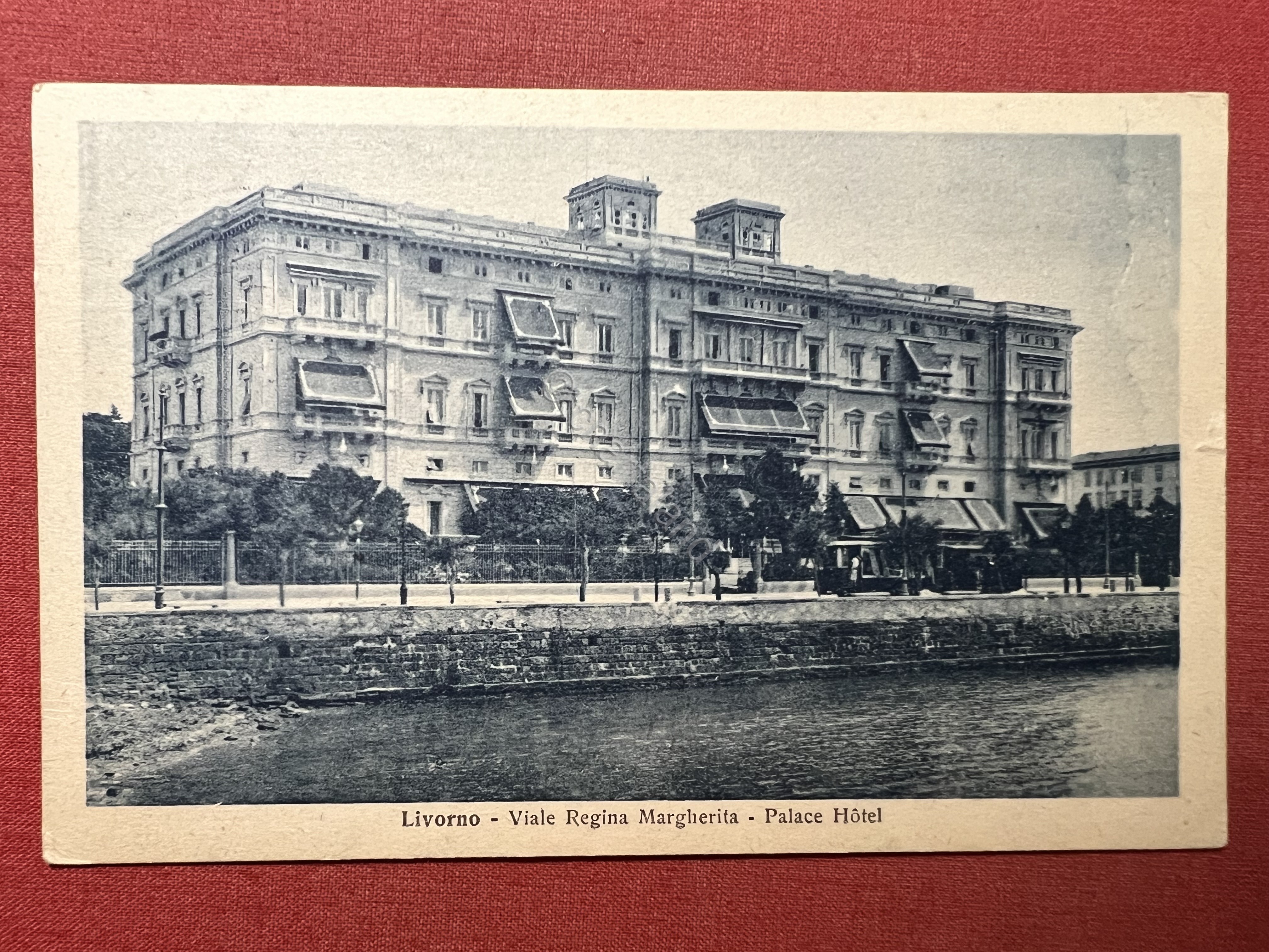 Cartolina - Livorno - Viale Regina Margherita - Palace Hotel …