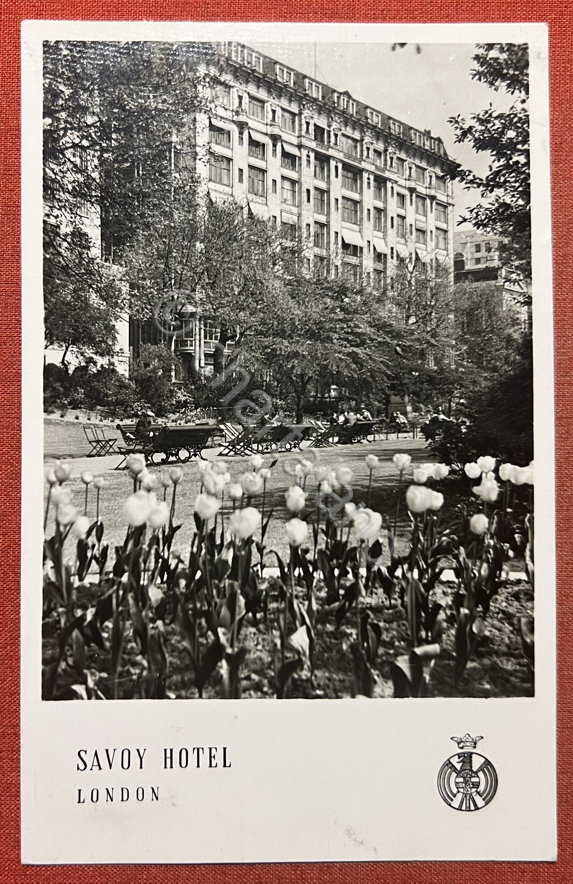 Cartolina - London - Savoy Hotel - 1951