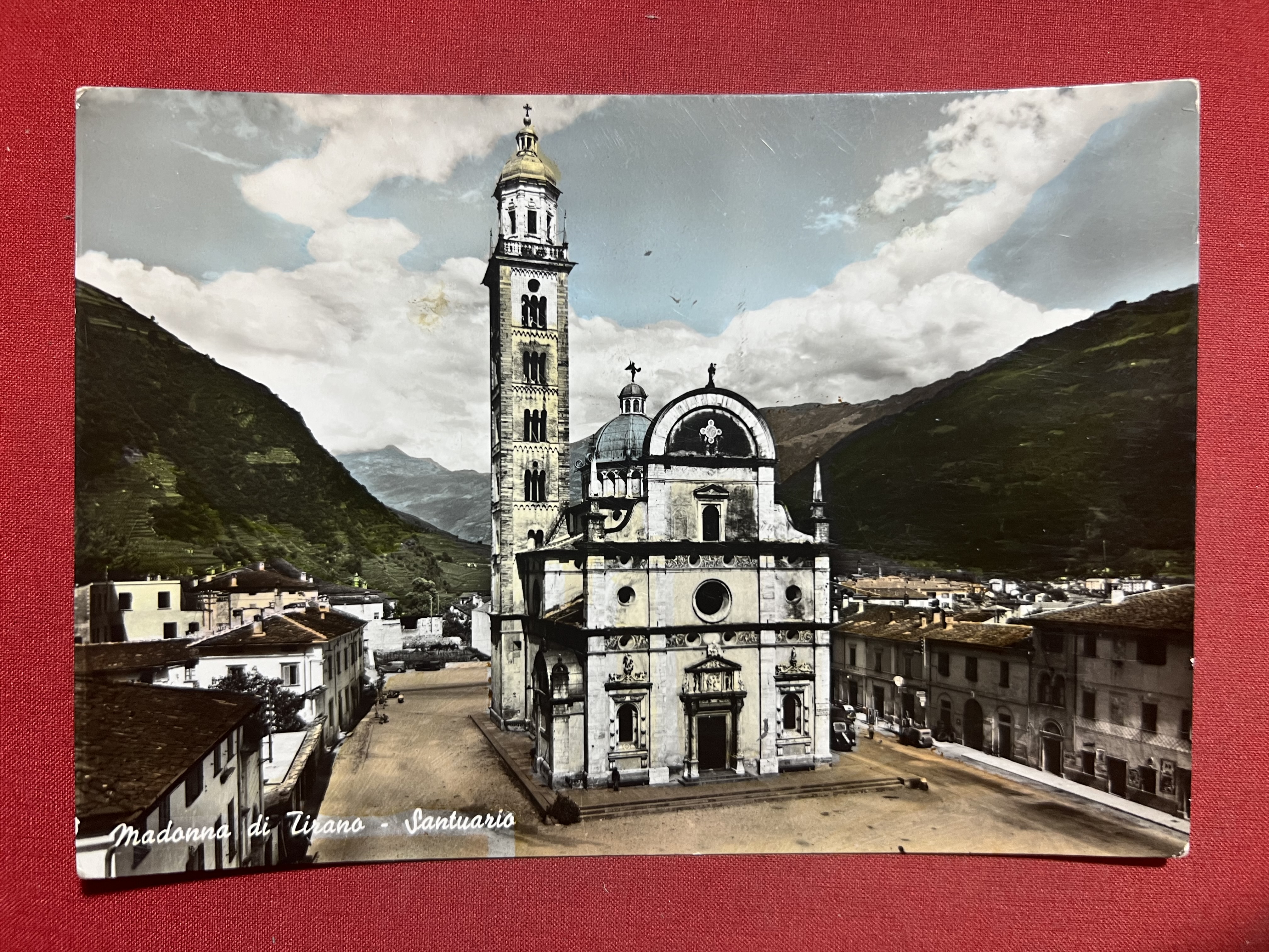 Cartolina - Madonna di Tirano ( Sondrio ) - Santuario …