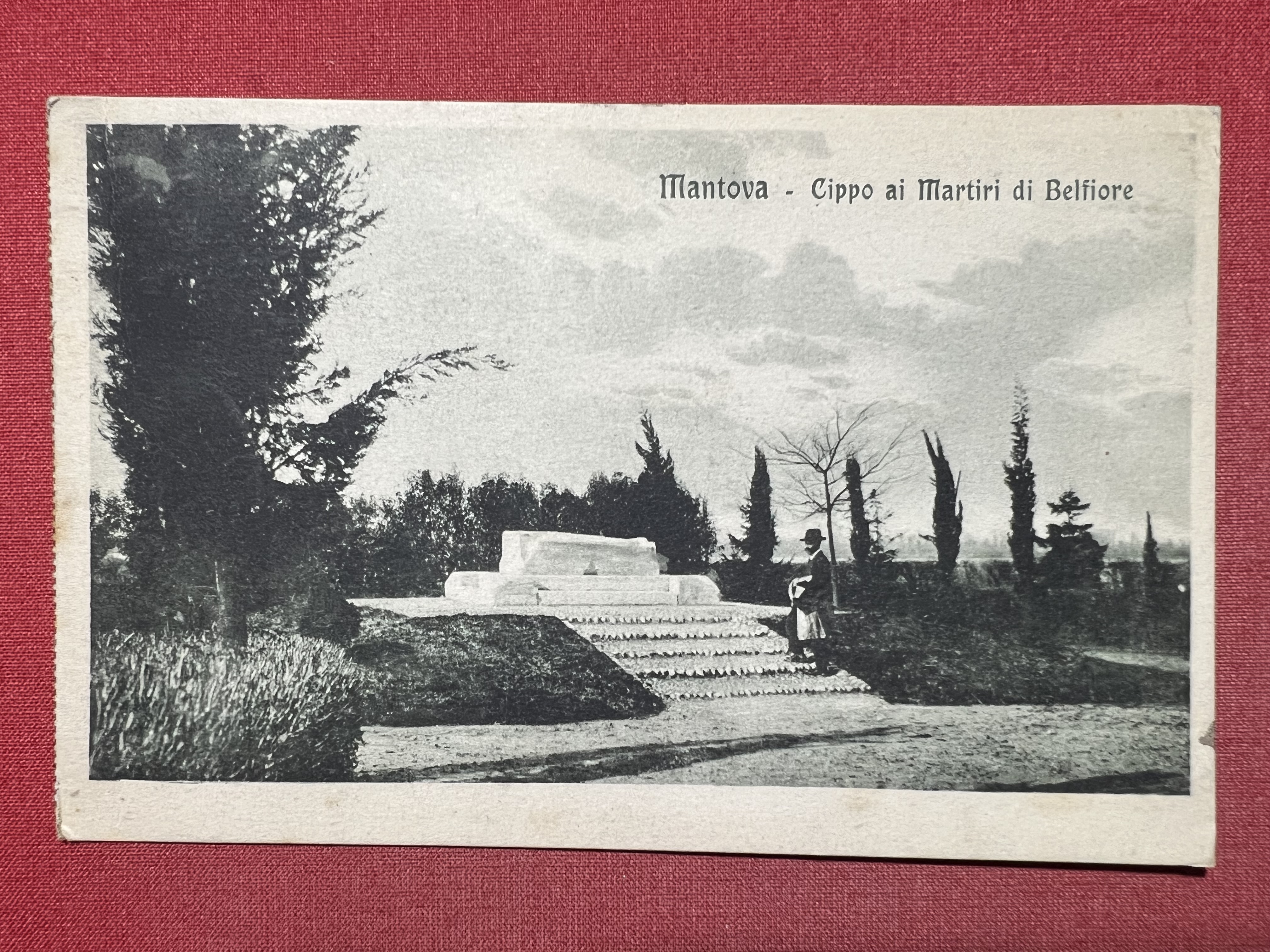 Cartolina - Mantova - Cippo ai Martiri di Belfiore - …