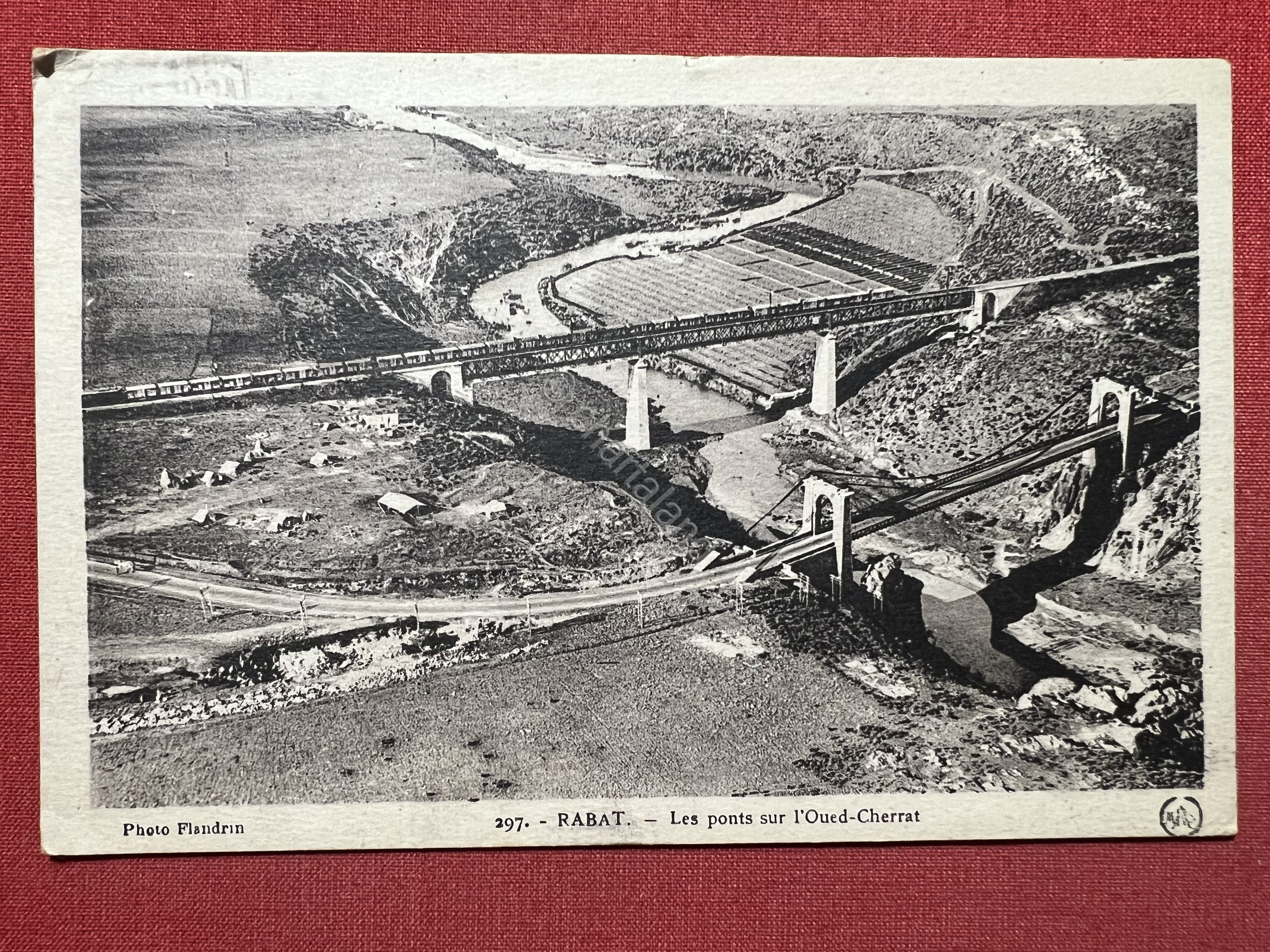 Cartolina - Marocco - Rabat - Les ponts sur l'Oued-Cherrat …