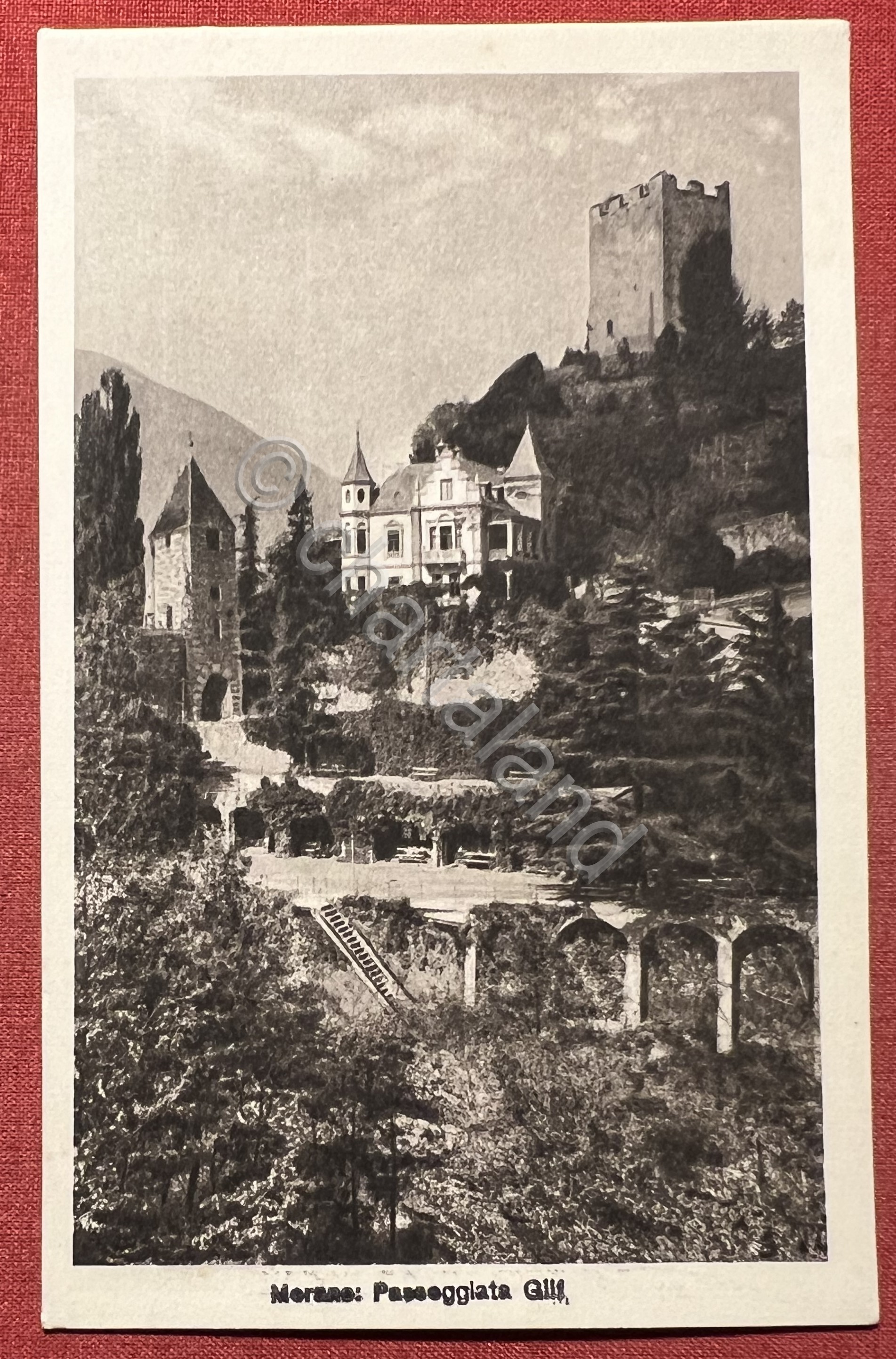 Cartolina - Merano - Passeggiata - 1920 ca.