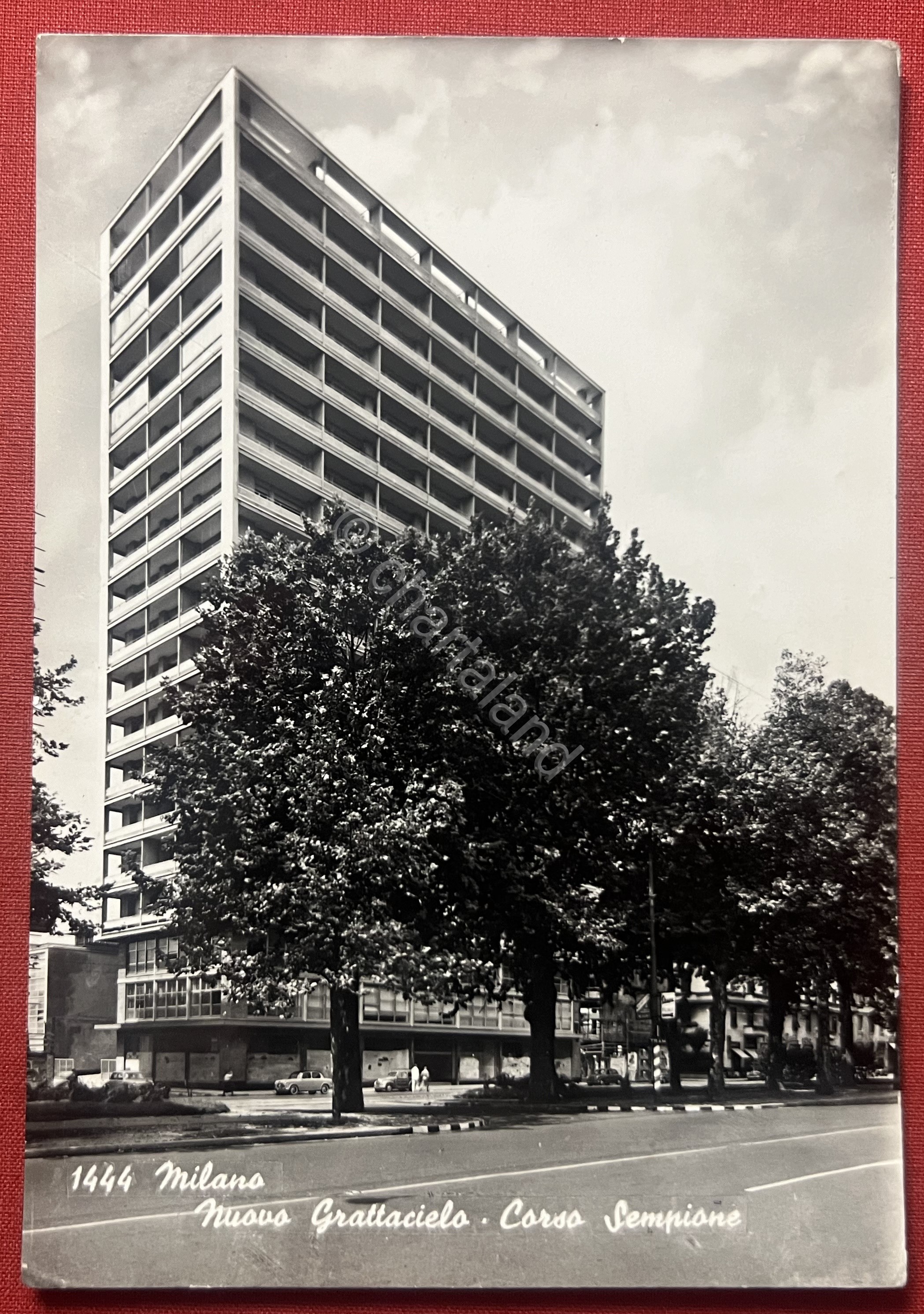 Cartolina - Milano - Nuovo Grattacielo - Corso Sempione - …