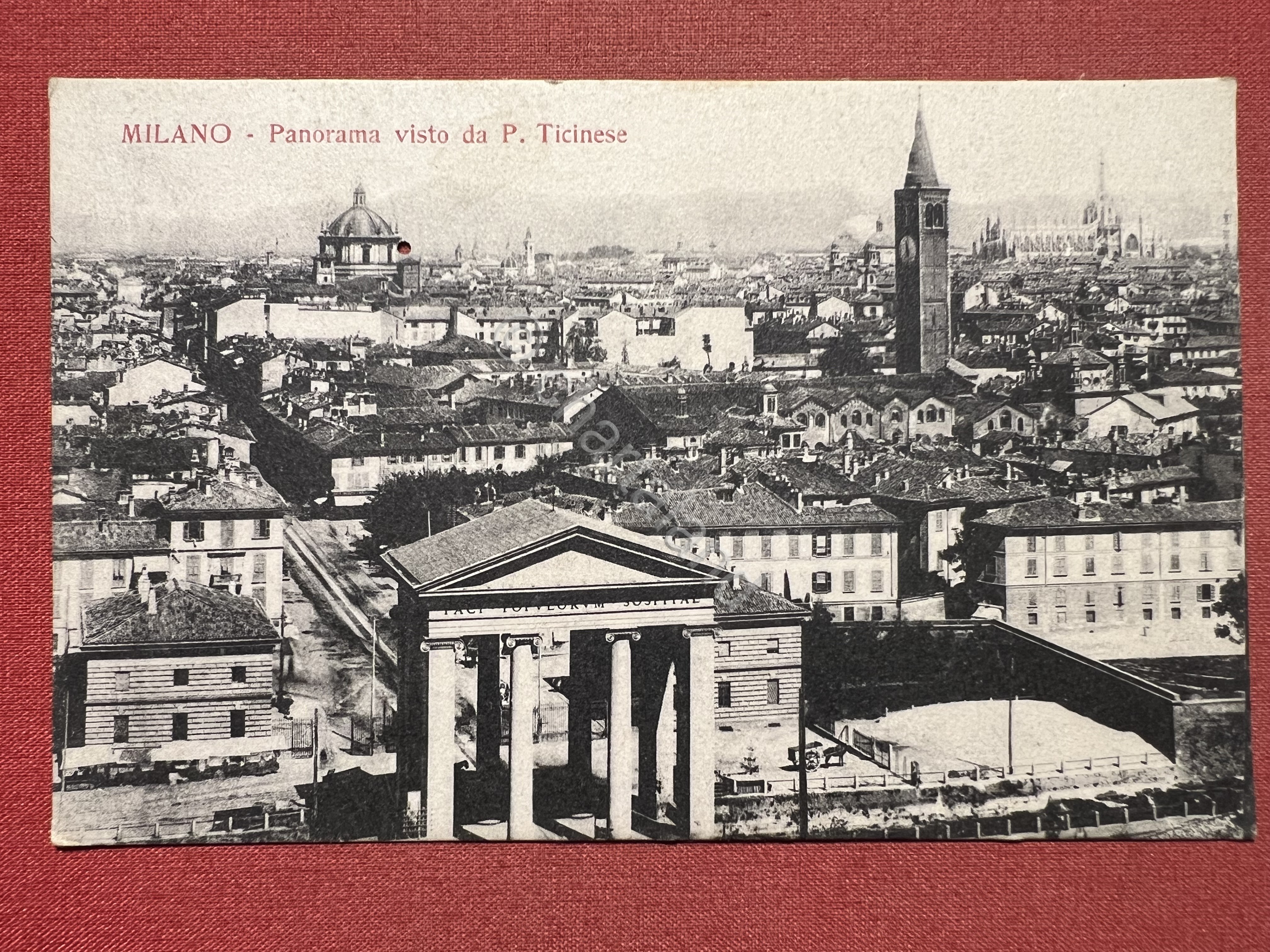 Cartolina - Milano - Panorama visto da P. Ticinese - …