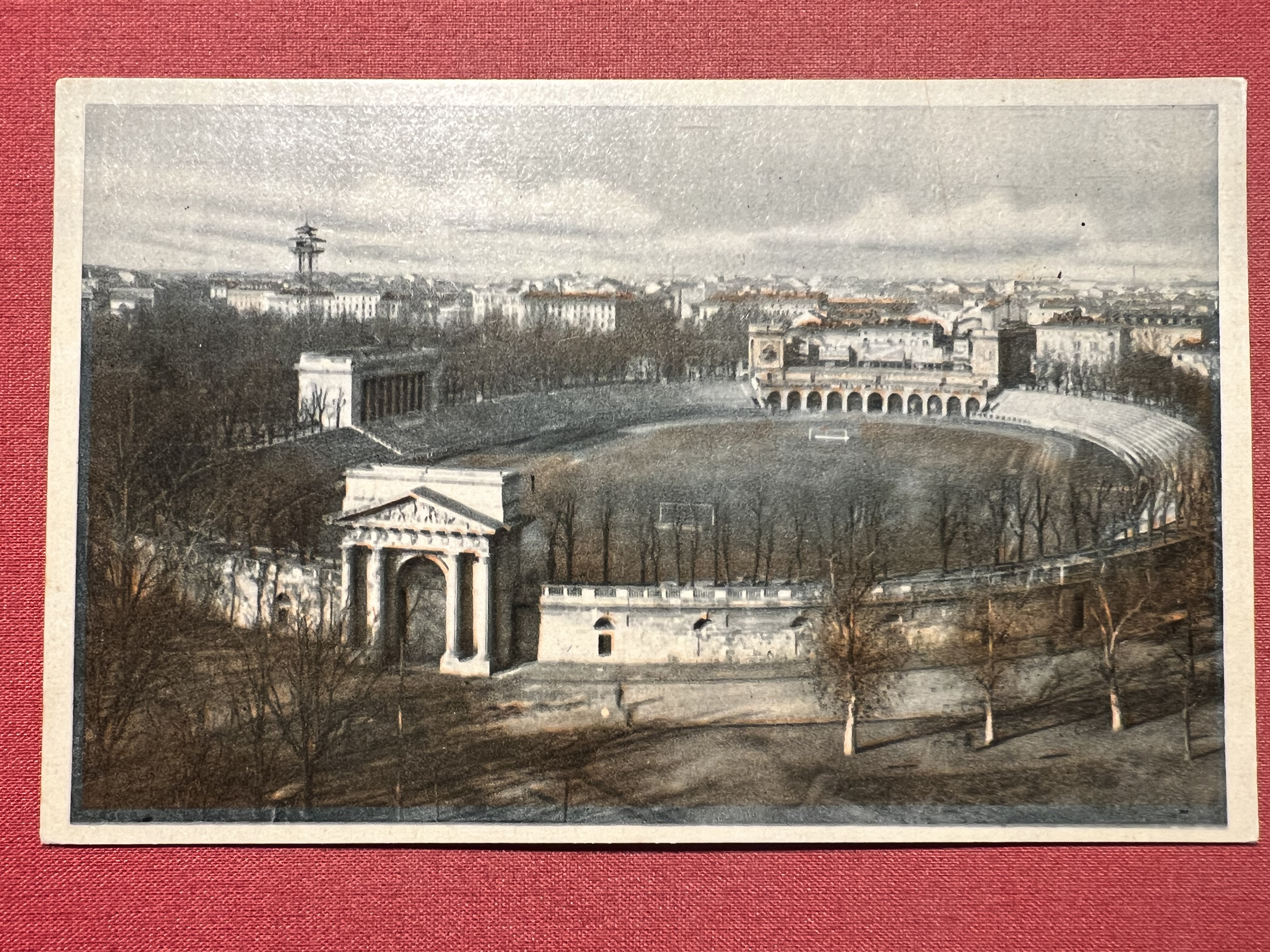 Cartolina - Milano - Stadio Civico ( Arena ) - …