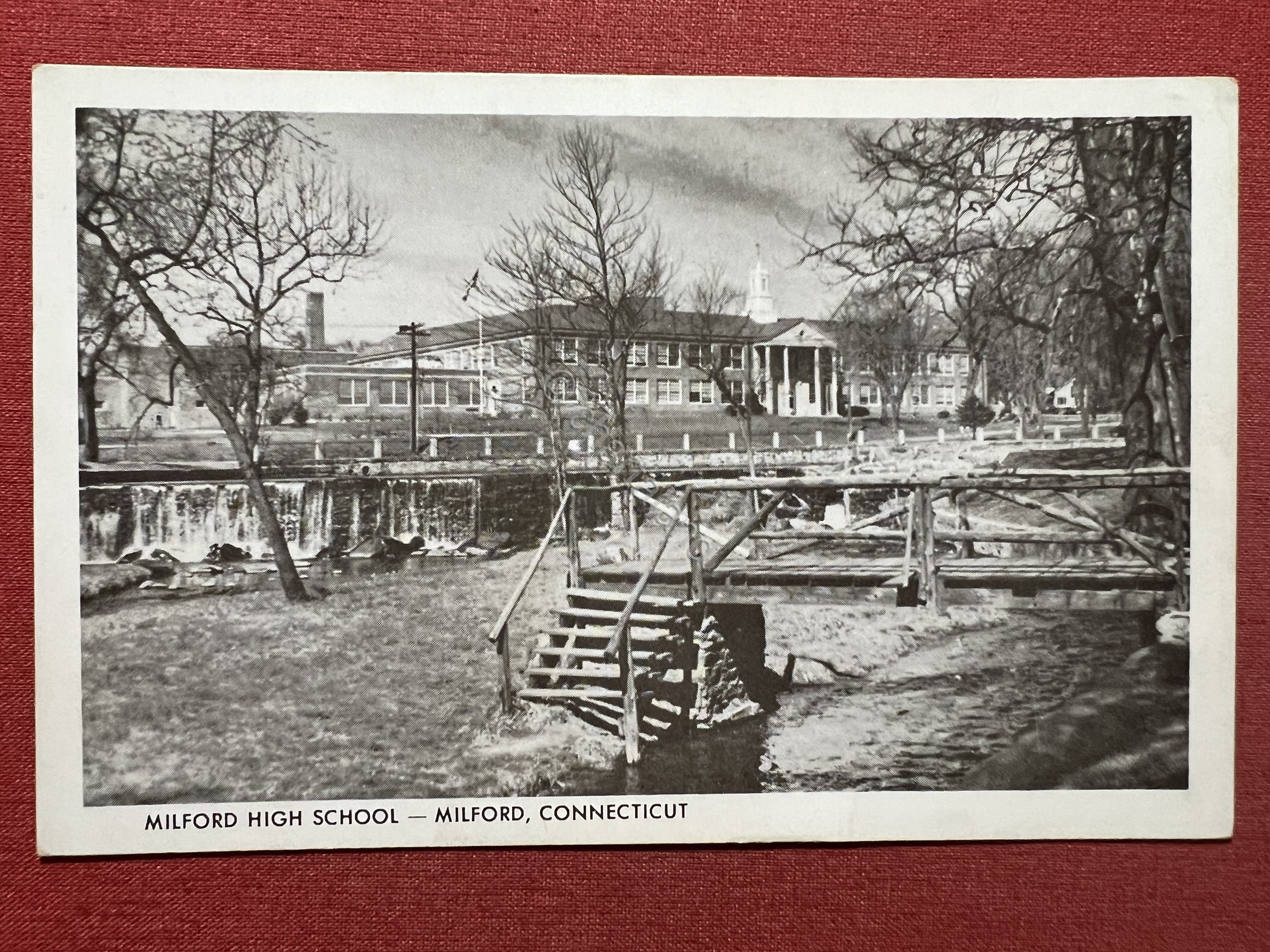 Cartolina - Milford High School - Milford, Connecticut - 1950 …