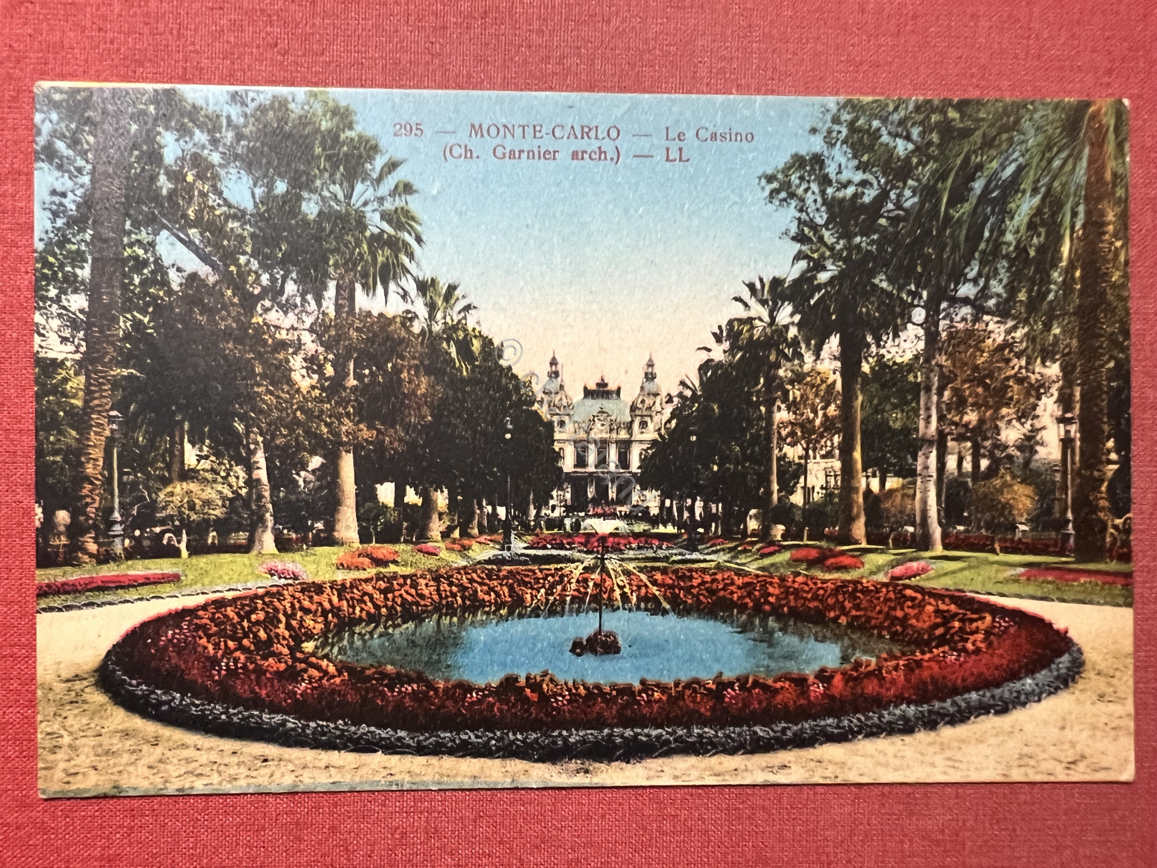 Cartolina - Monte Carlo - Le Casino - 1910 ca.