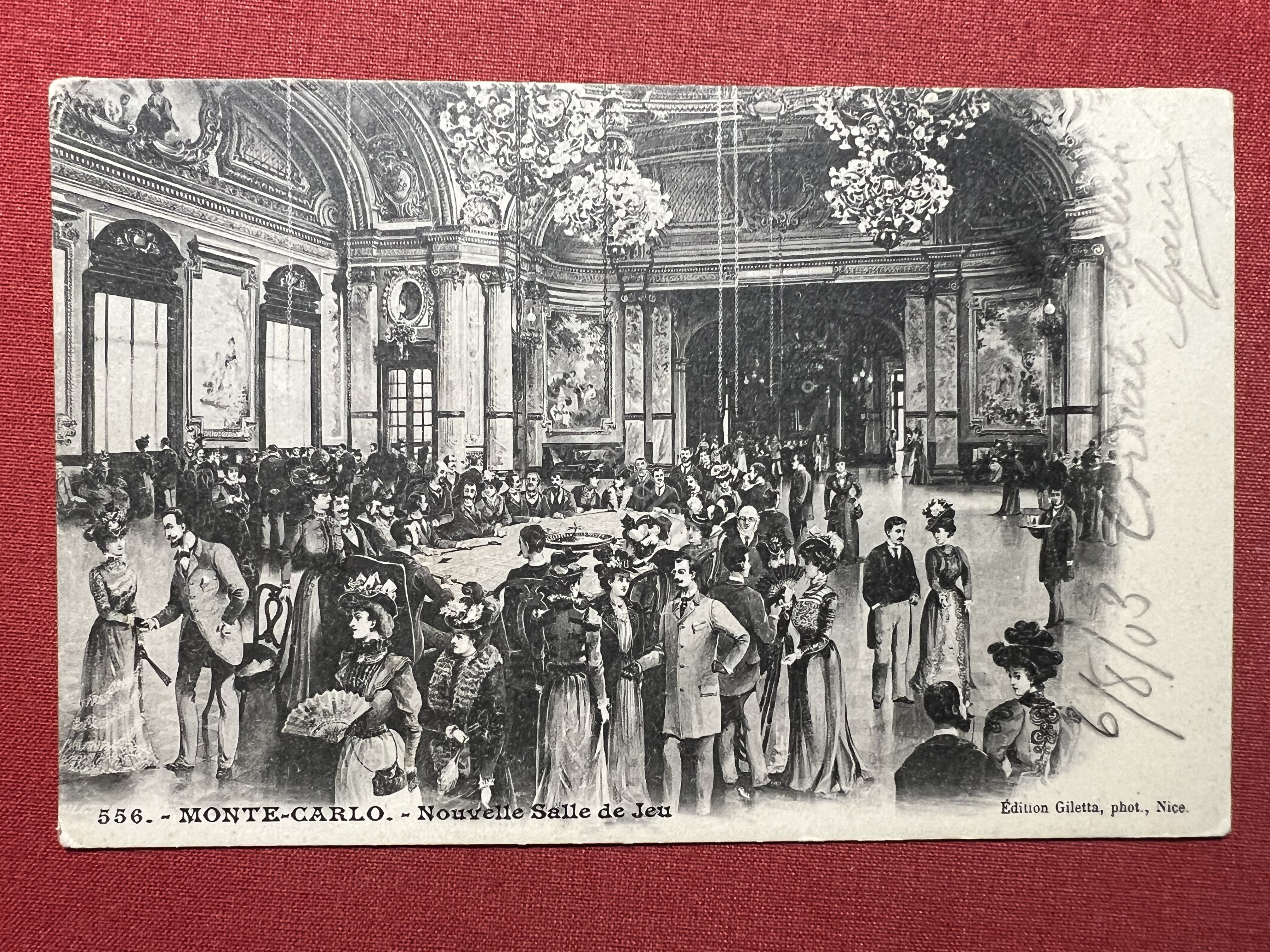 Cartolina - Monte Carlo - Nouvelle Salle de Jeu - …