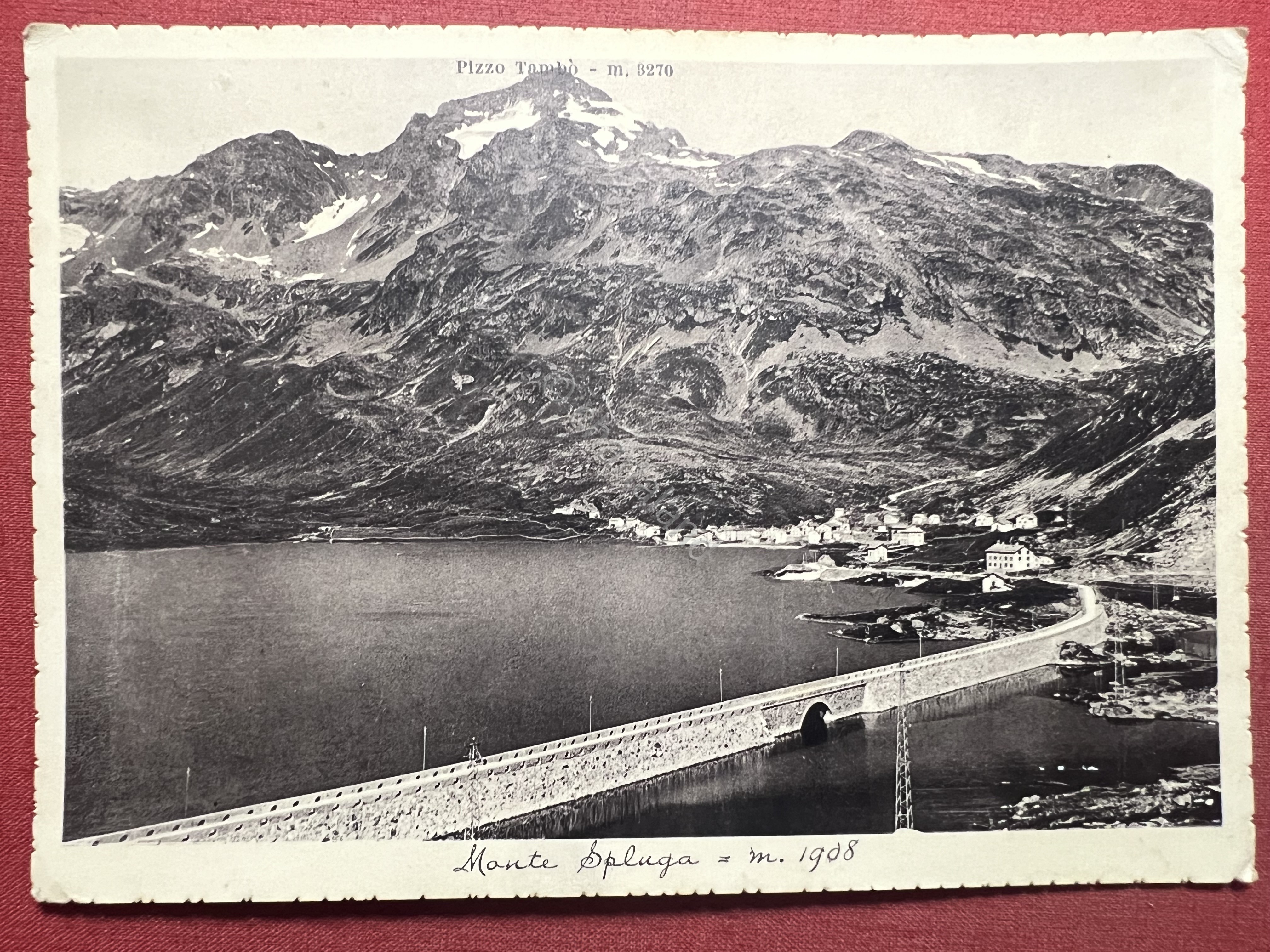 Cartolina - Monte Spluga ( Sondrio ) - Panorama - …