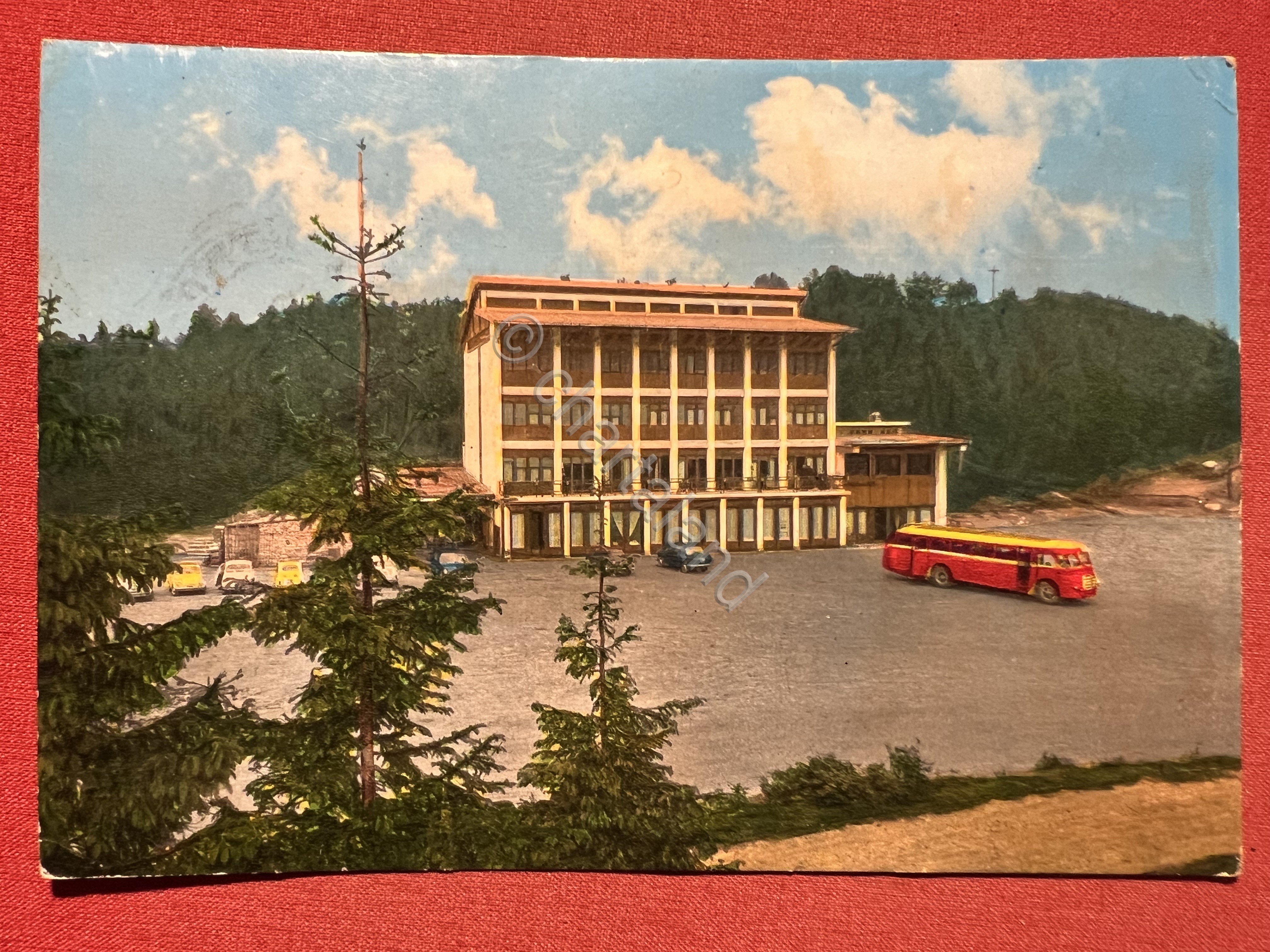 Cartolina - Montoso ( Cuneo ) - Panorama - 1963