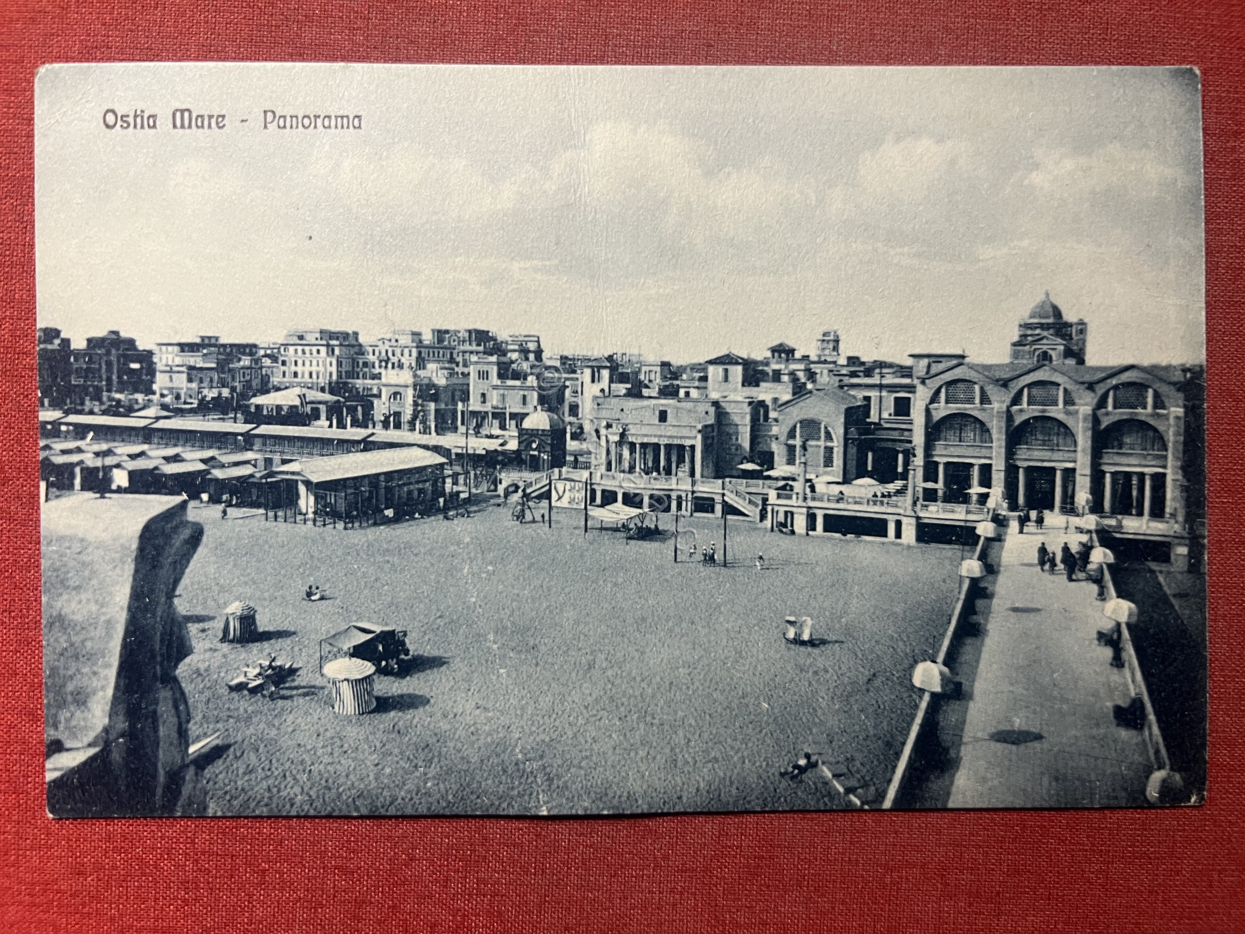 Cartolina - Ostia Mare ( Roma ) - Panorama - …
