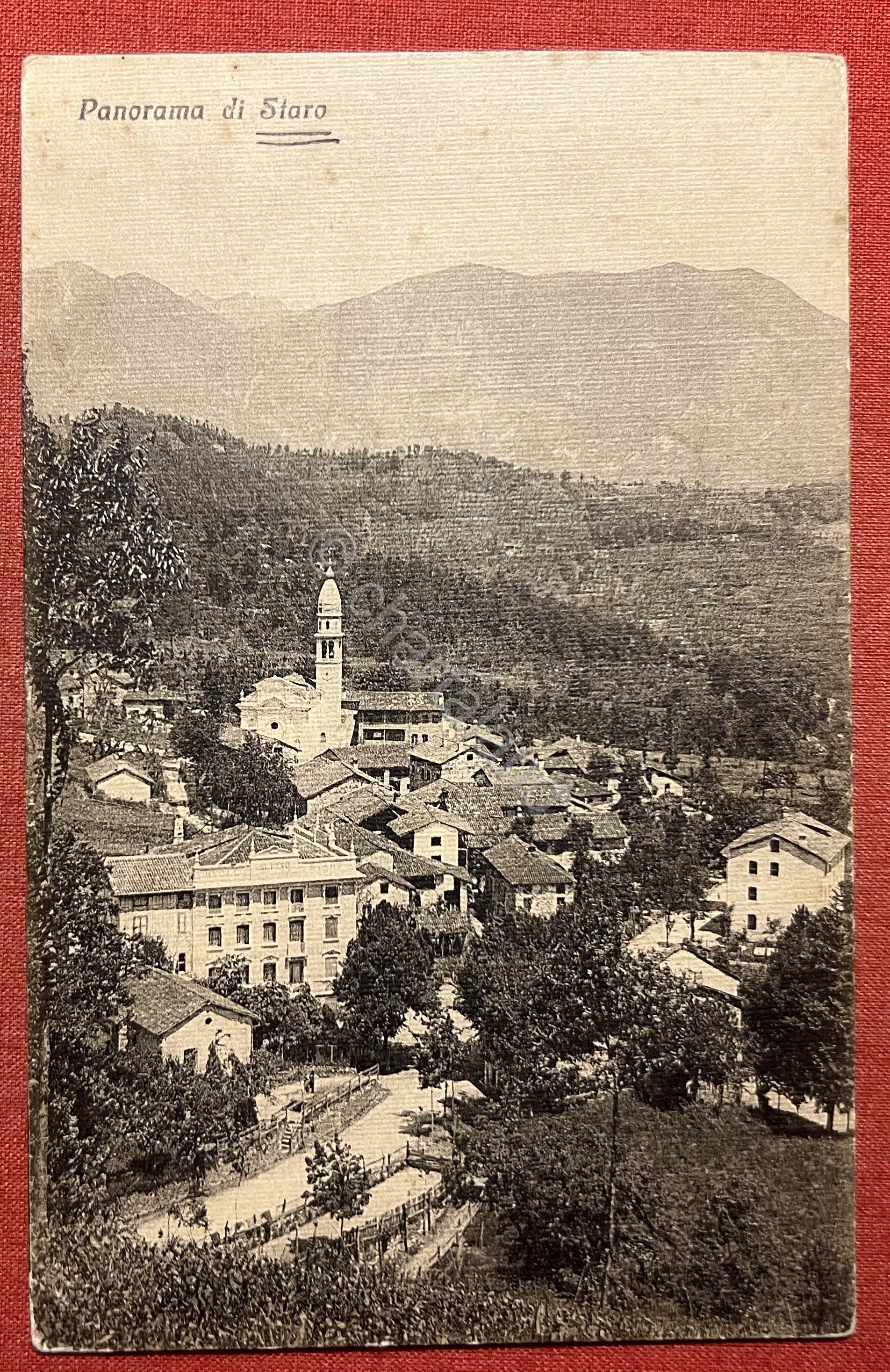 Cartolina - Panorama di Staro ( Vicenza ) - 1910 …