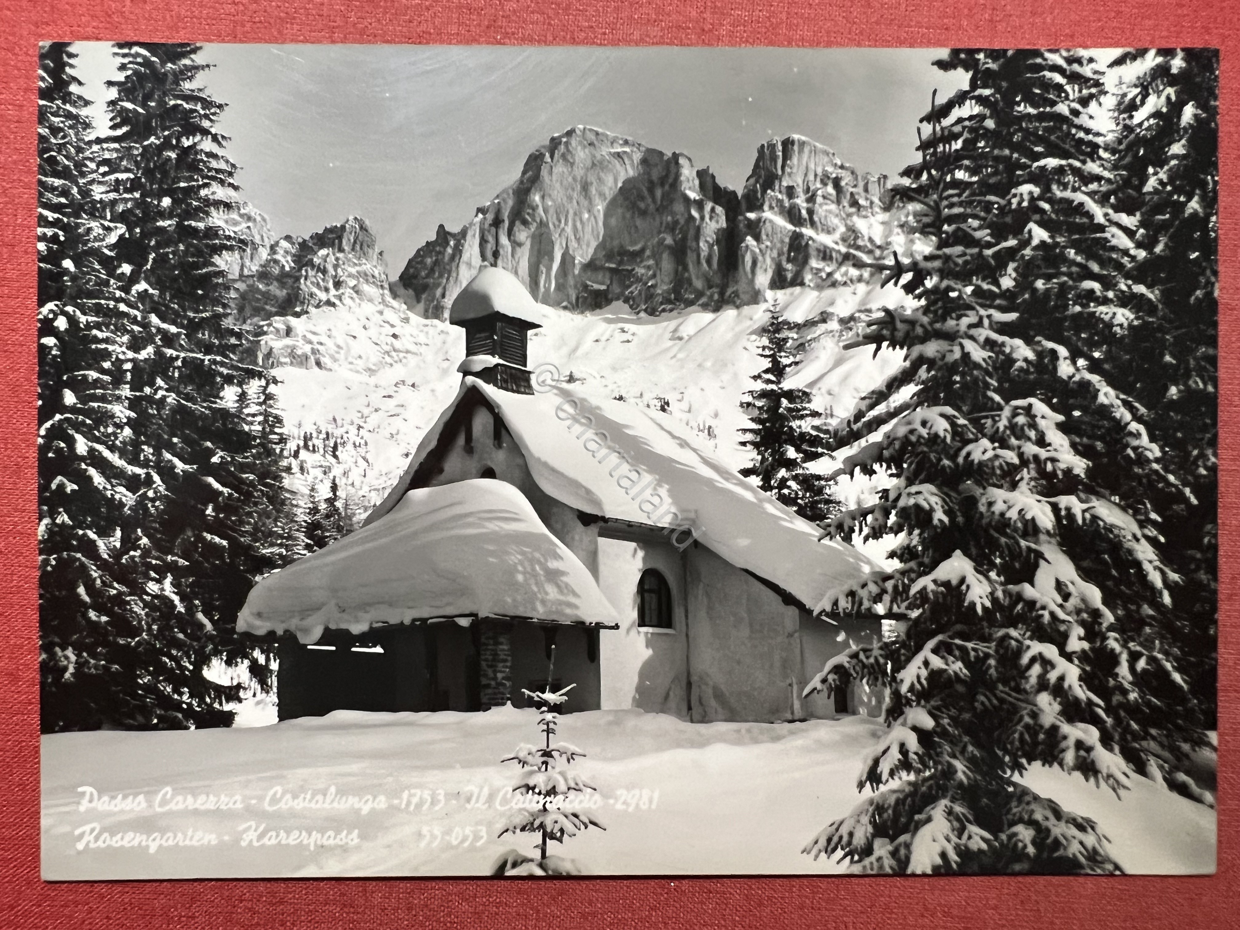 Cartolina - Passo Carezzo - Costalunga - Il Cattinaccio - …