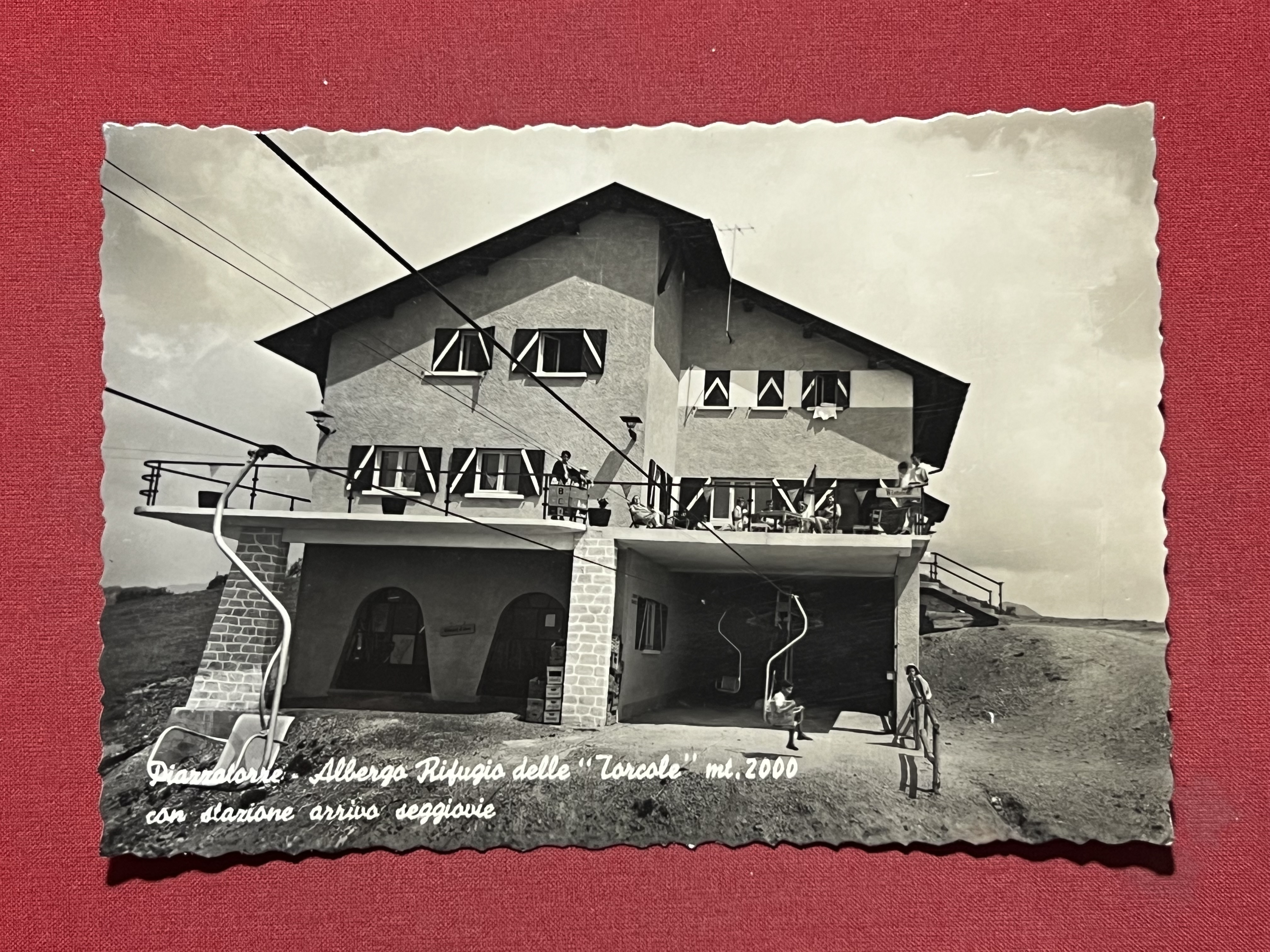 Cartolina - Piazzatorre ( Bergamo ) - Albergo Rifugio delle …