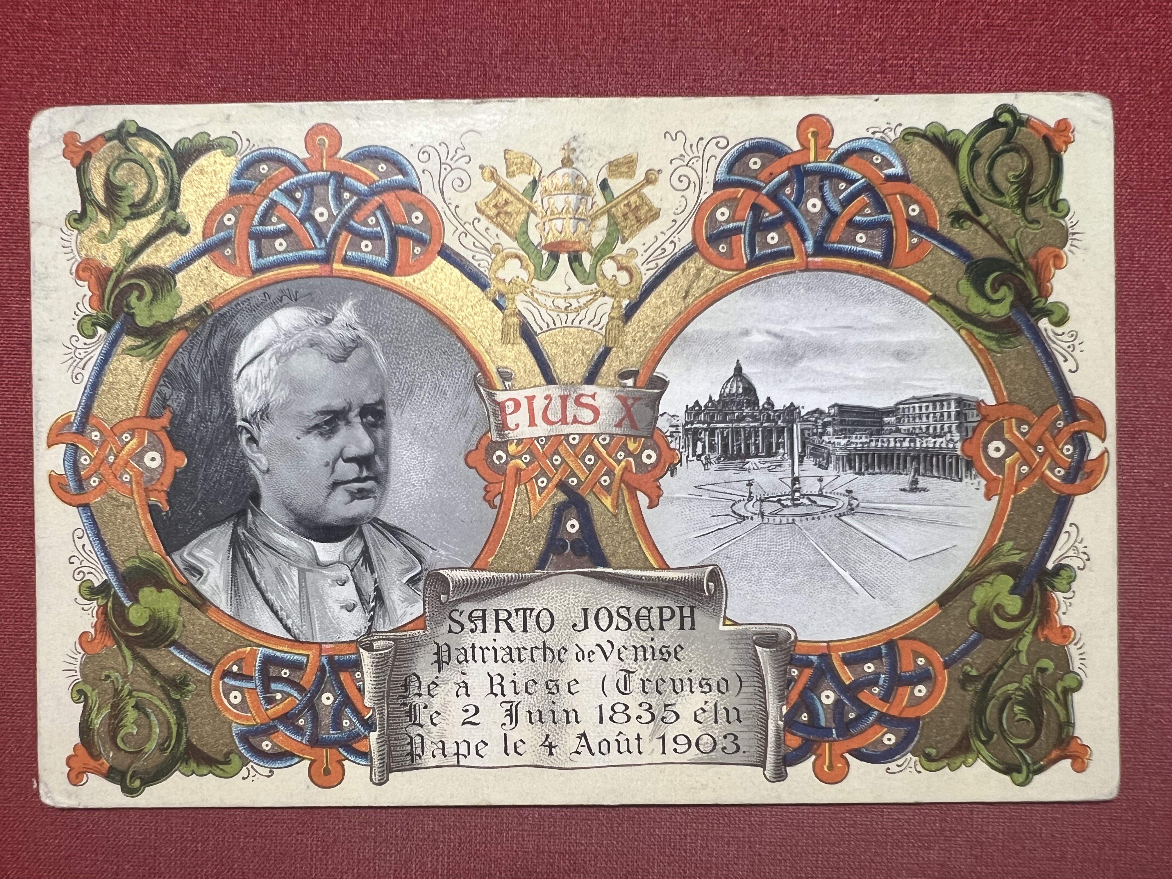 Cartolina - Pius X - Sarto Joseph - Patriarche De …