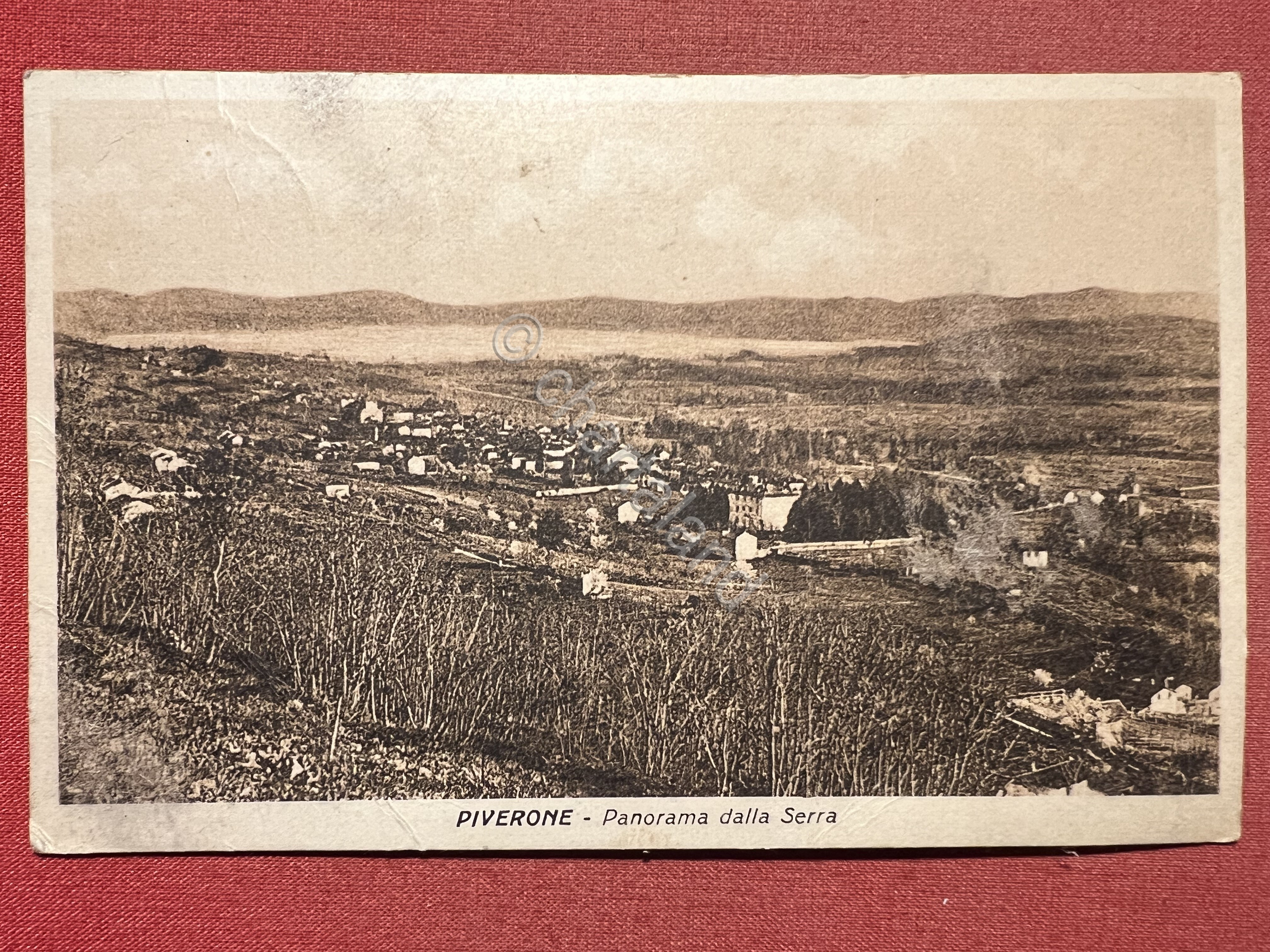 Cartolina - Piverone ( Torino ) - Panorama dalla Serra …