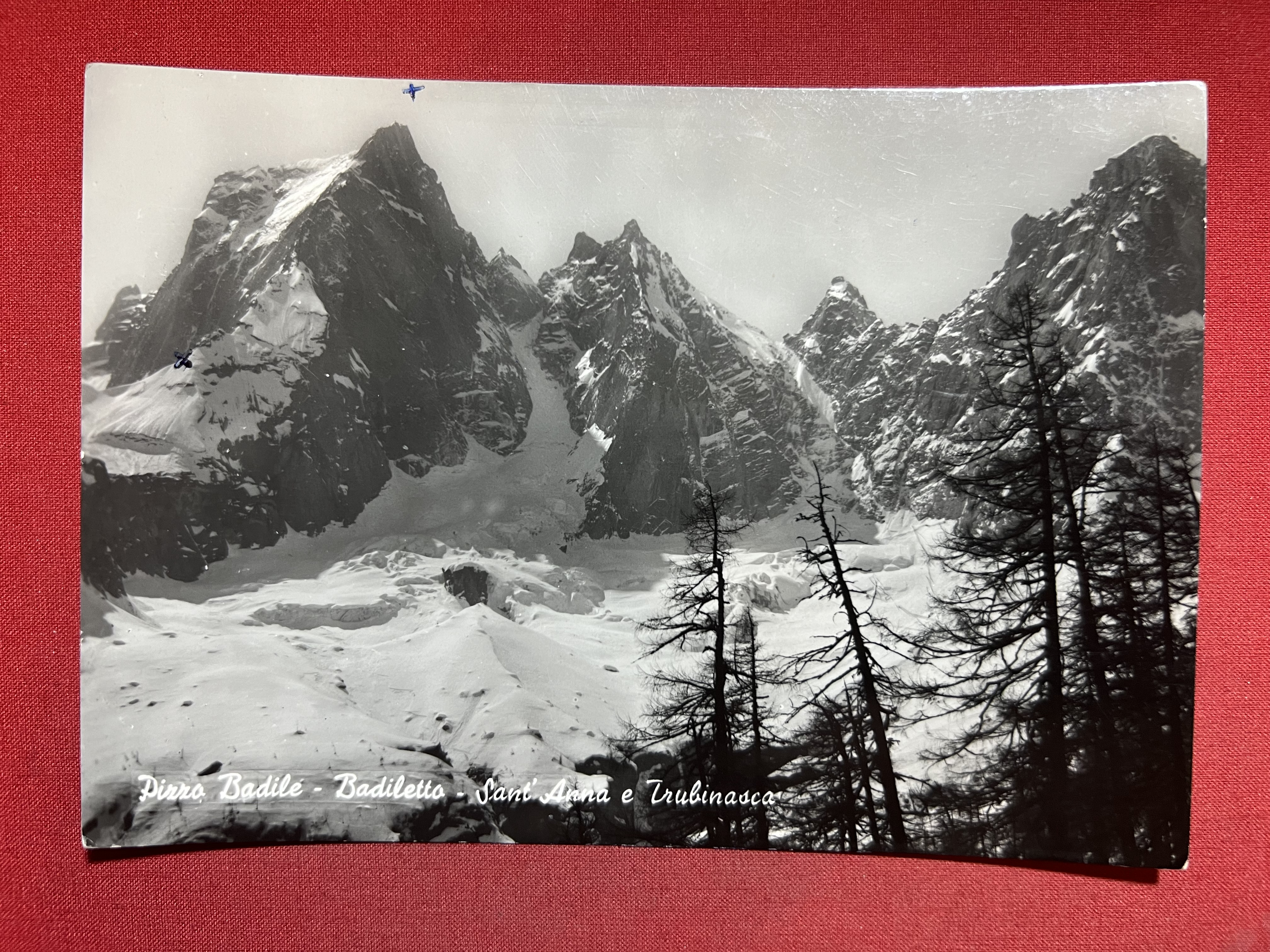 Cartolina - Pizzo Badile - Badiletto - Sant'Anna e Trubinasco …