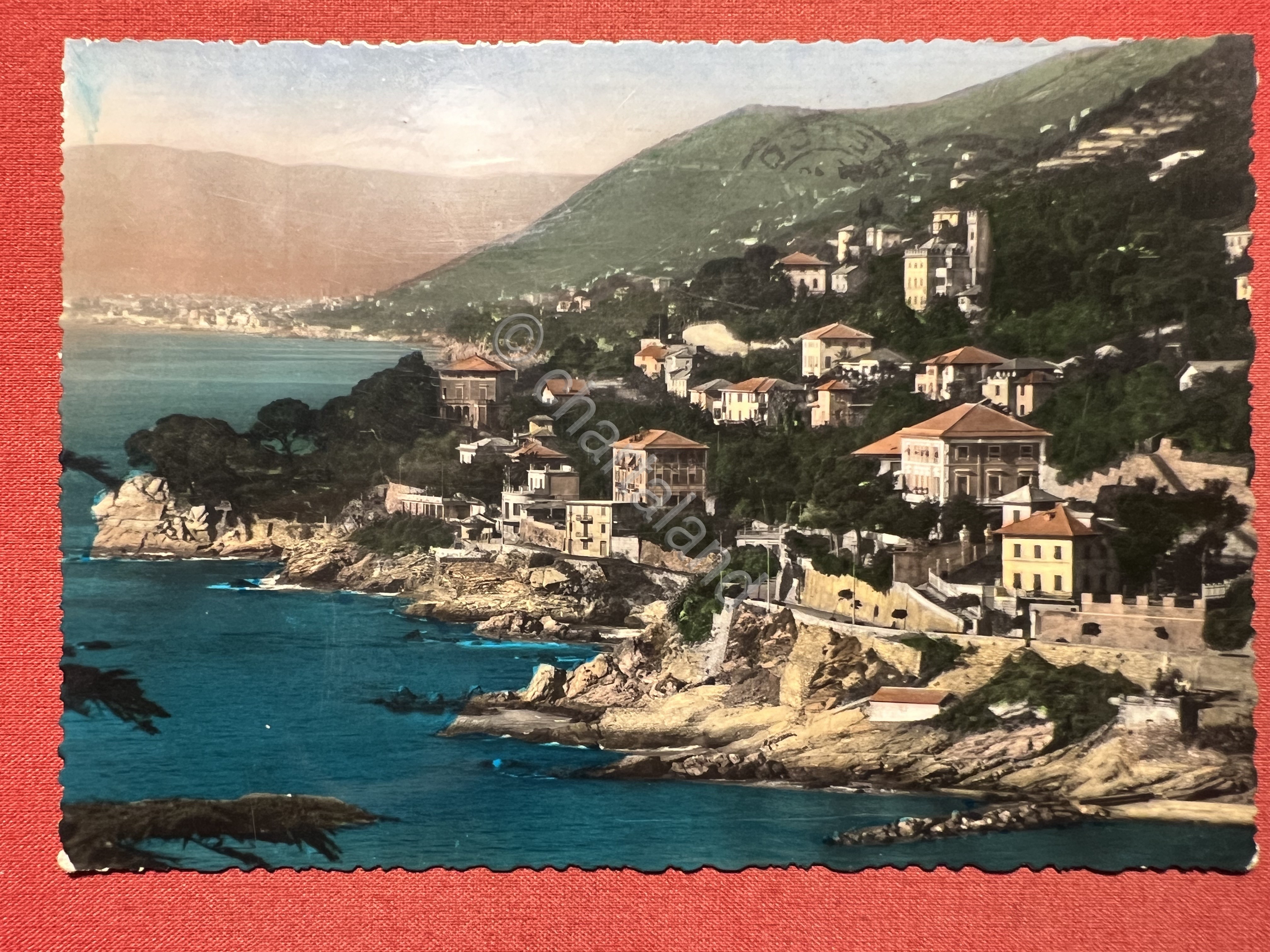 Cartolina - Recco ( Mulinetti ) - Ville e Castelli …