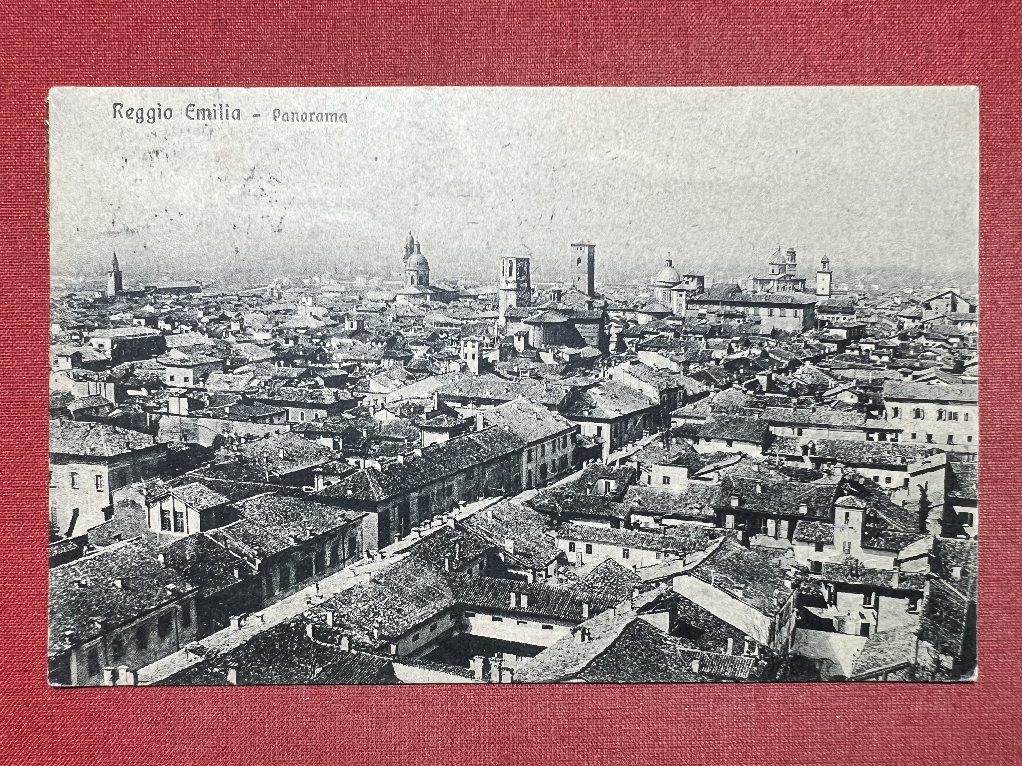 Cartolina - Reggio Emilia - Panorama - 1919