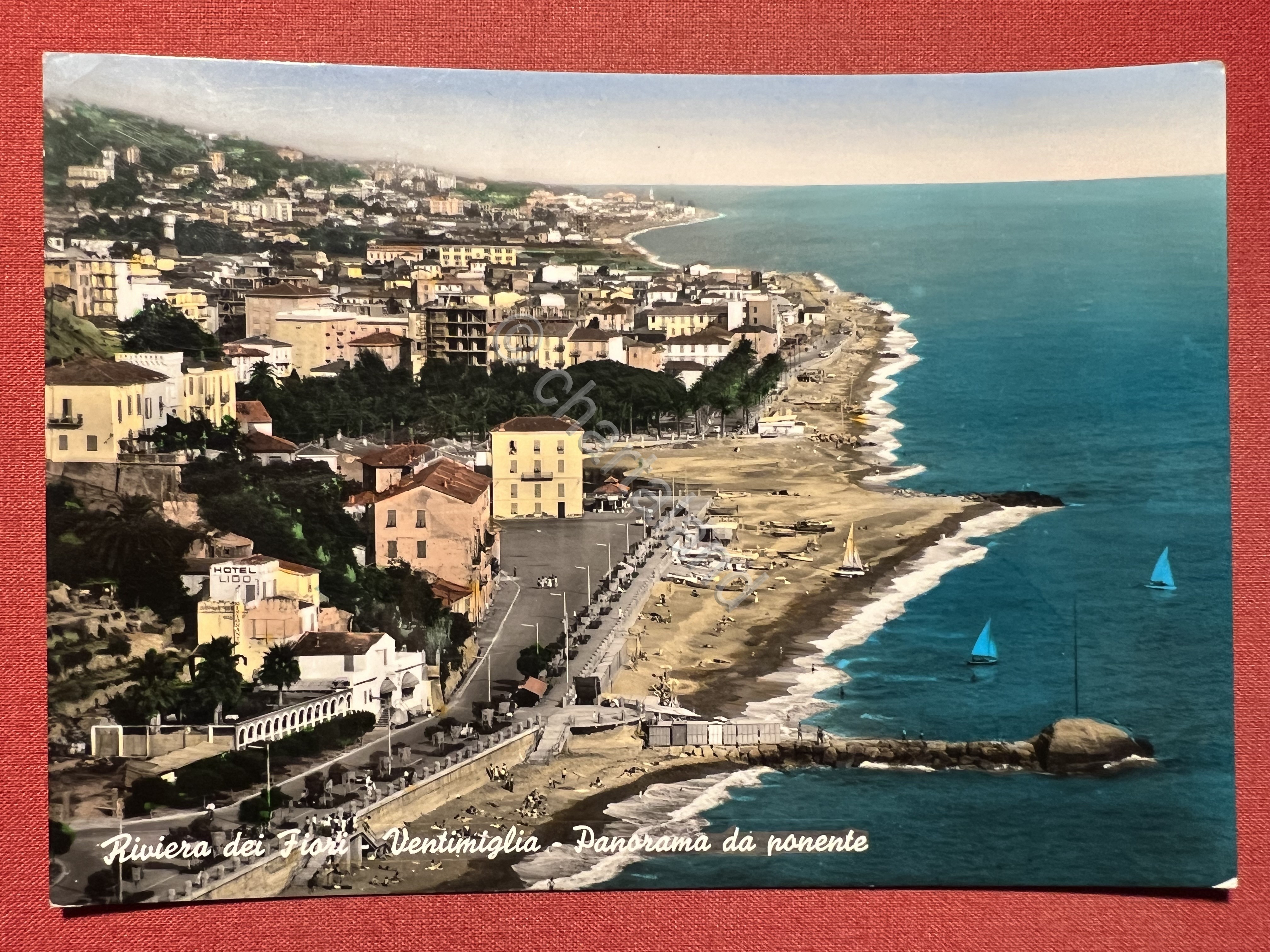 Cartolina - Riviera dei Fiori - Ventimiglia - Panorama da …