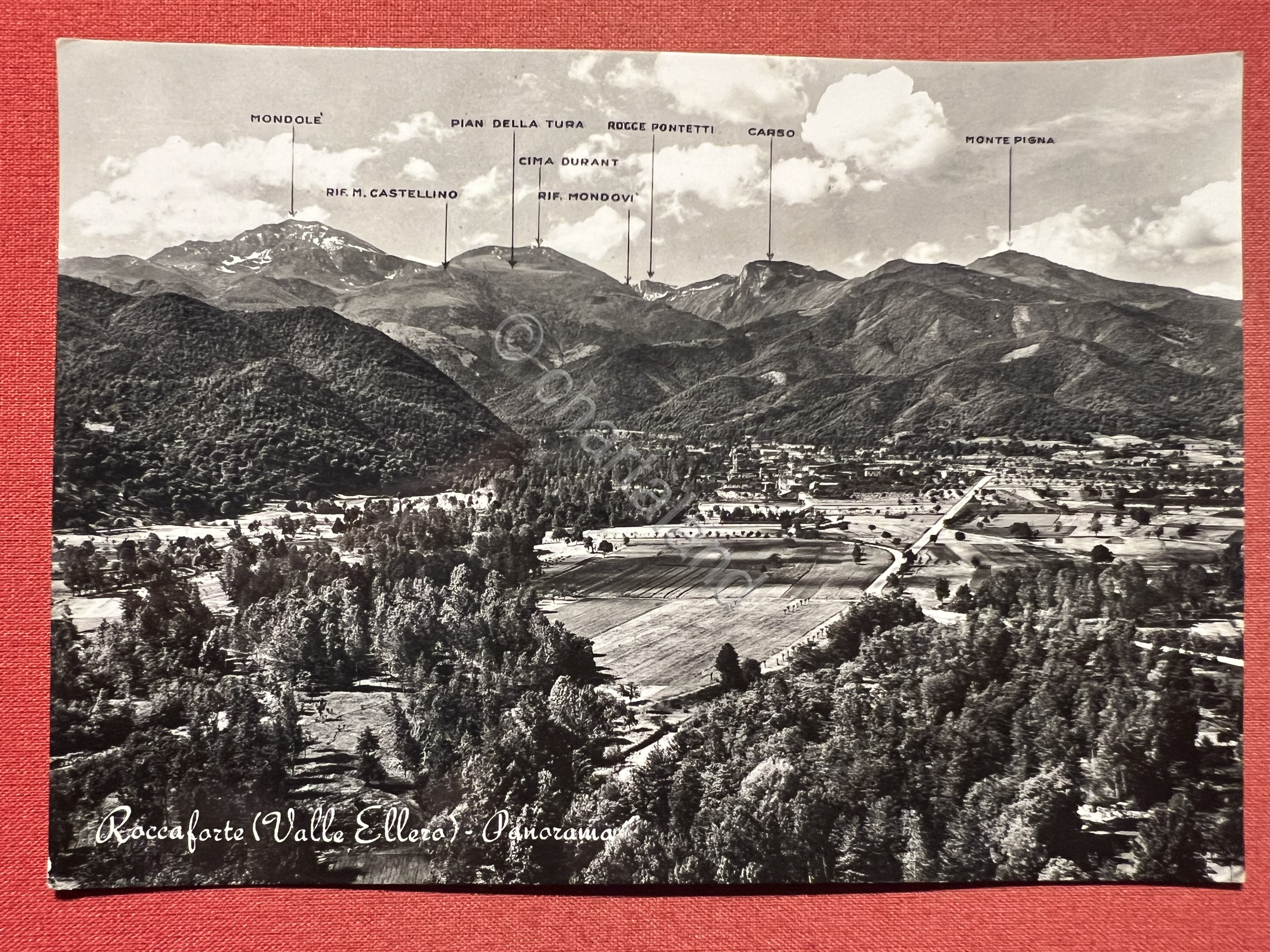Cartolina - Roccaforte ( Valle Ellero ) - Panorama - …