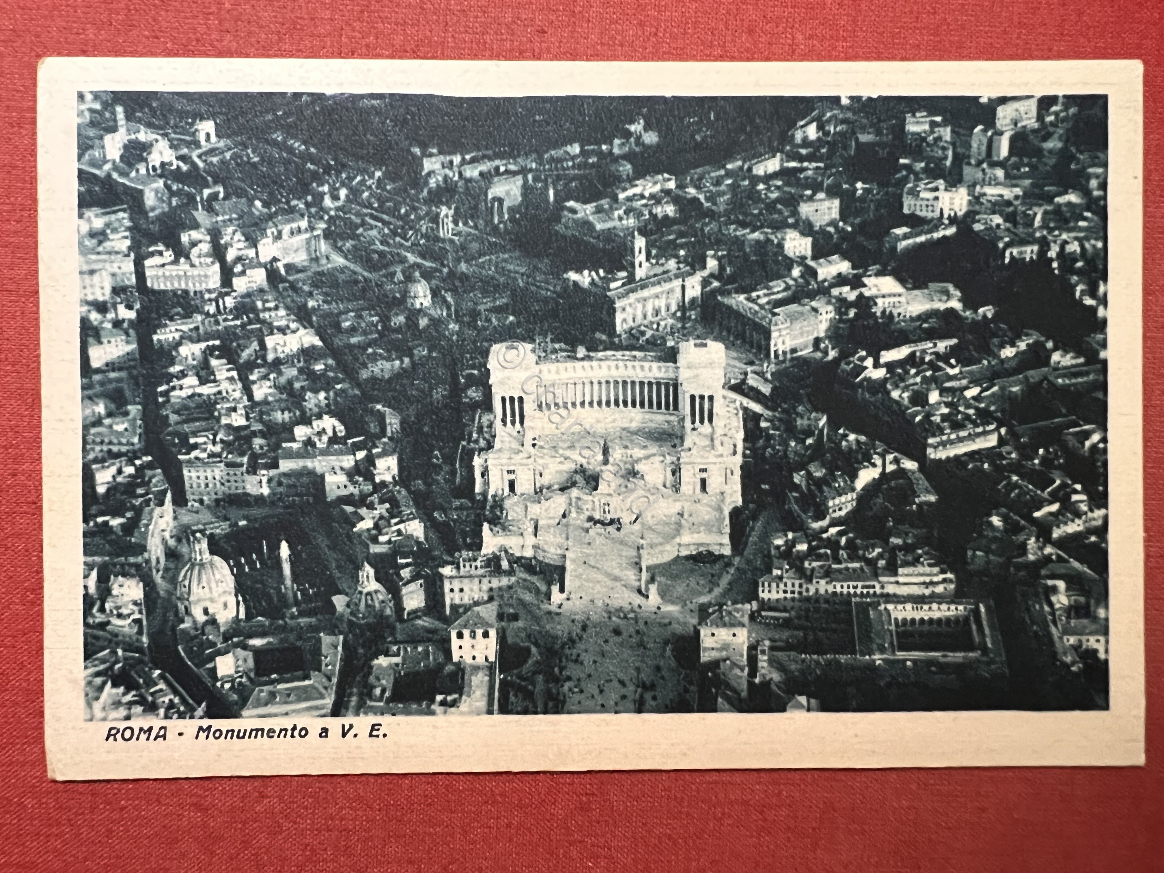 Cartolina - Roma - Monumento a Vittorio Emanuele - 1930 …