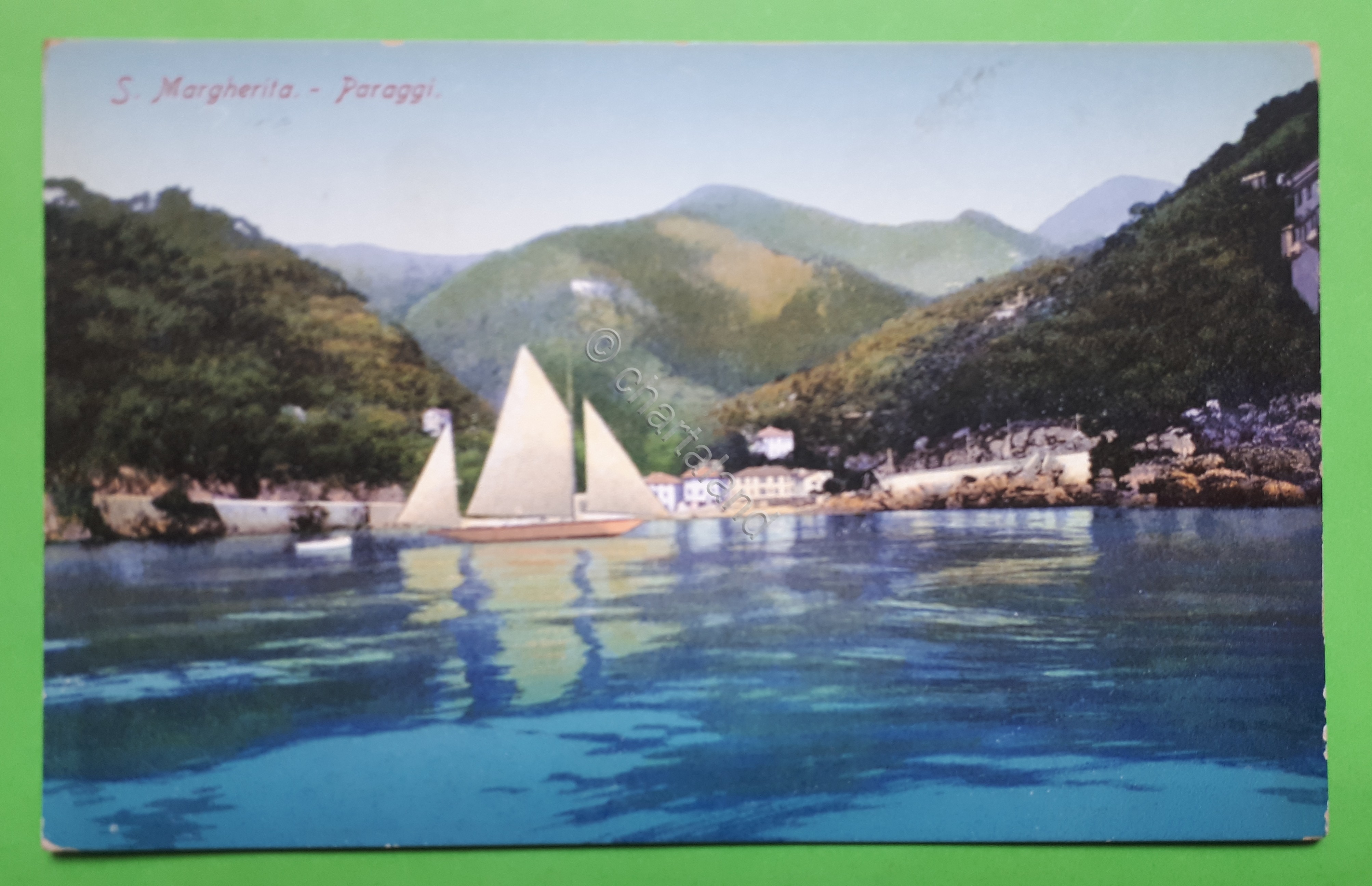 Cartolina - S. Margherita - Paraggi - 1910 ca.