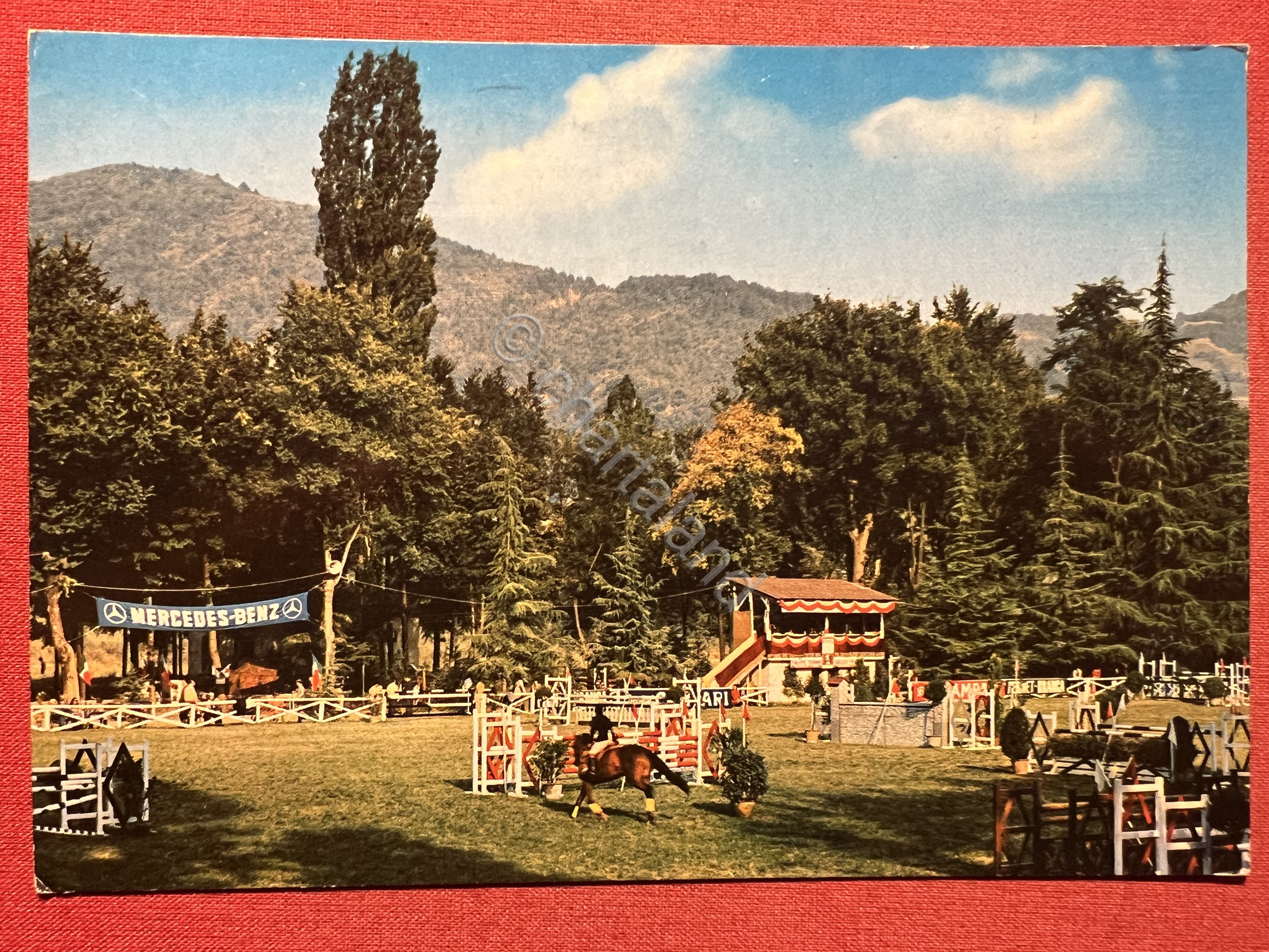 Cartolina - Salice Terme ( Pavia ) - Campo Corse …