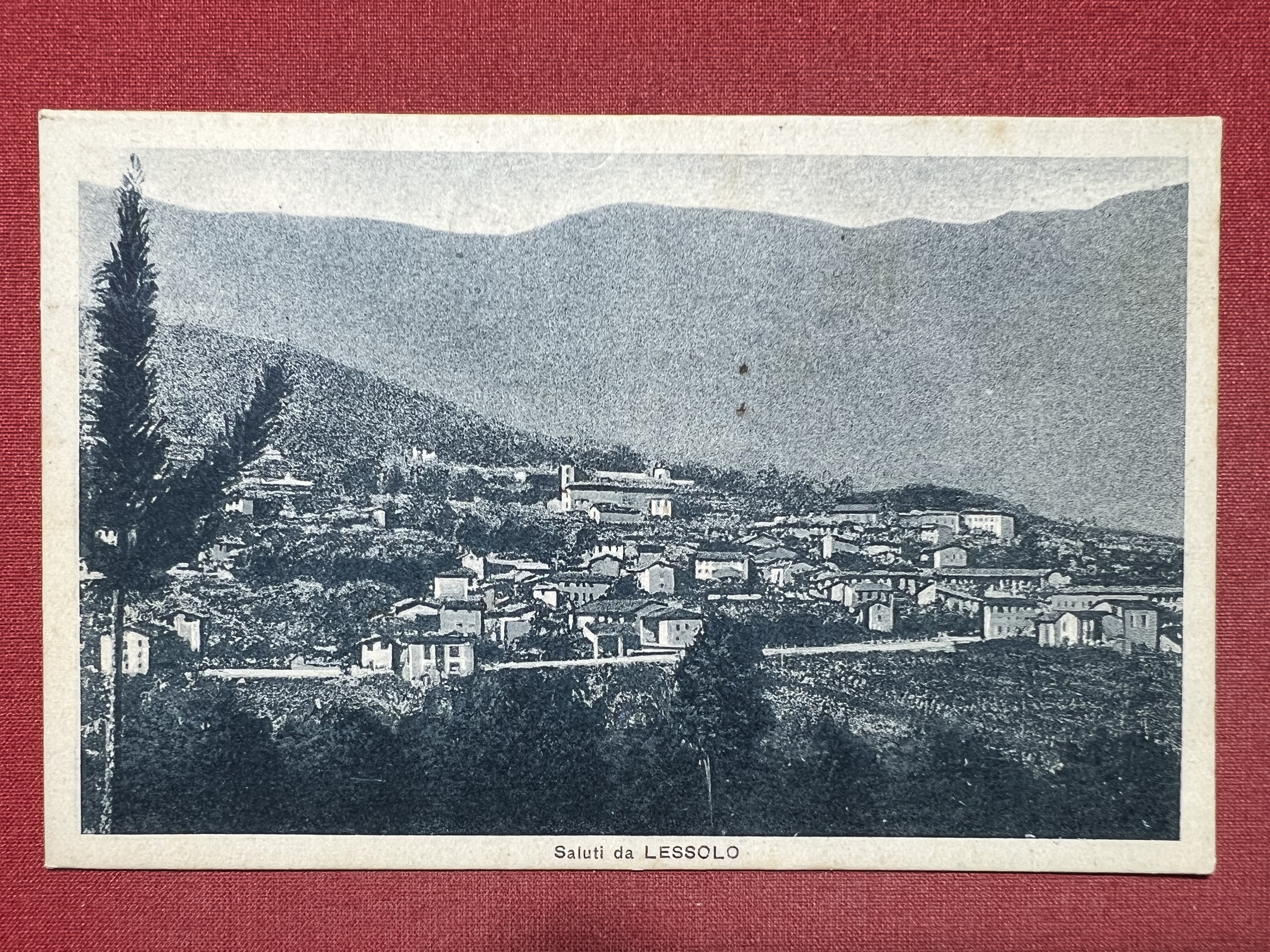 Cartolina - Saluti da Lessolo ( Torino ) - Panorama …