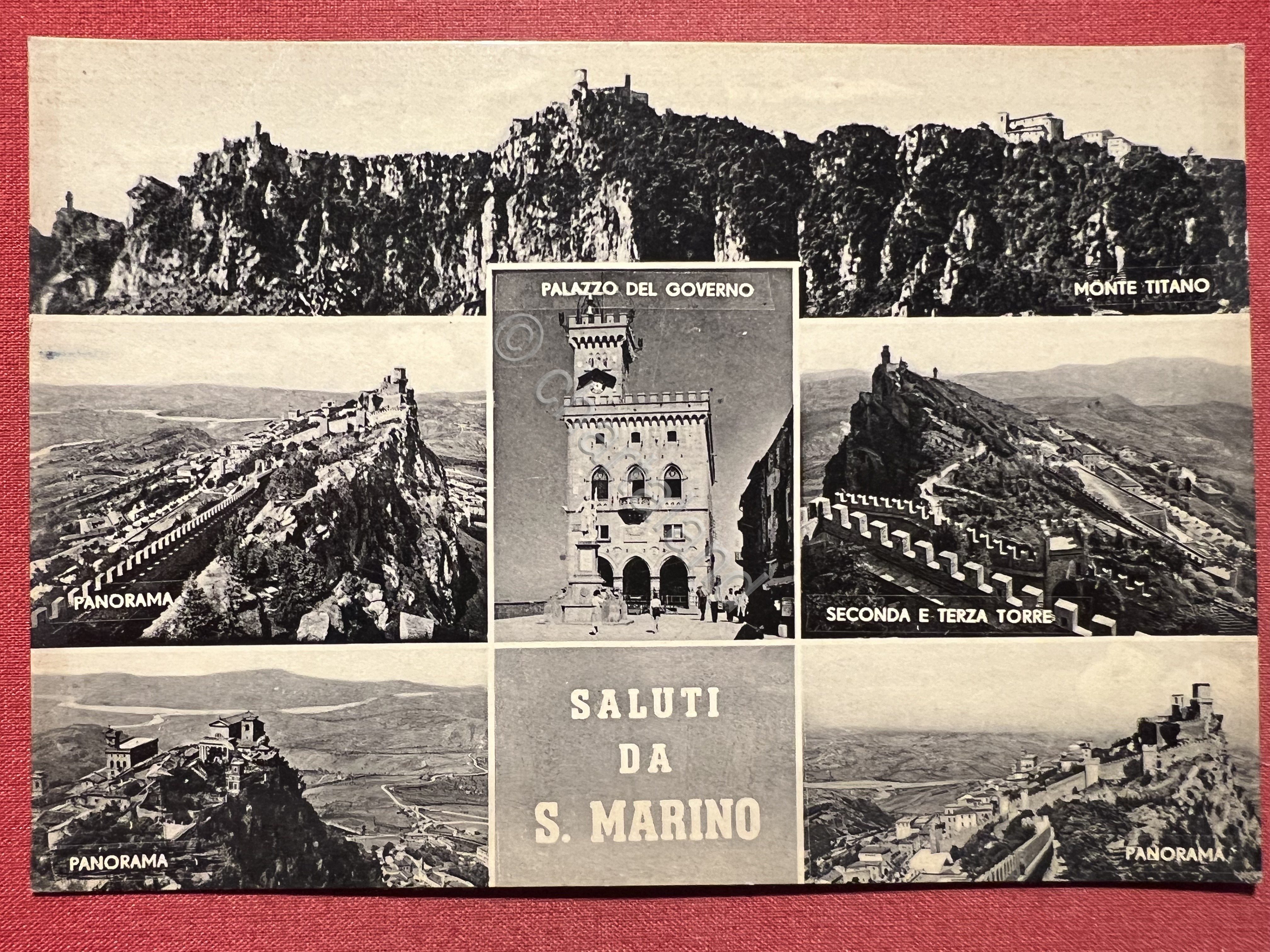 Cartolina - Saluti da San Marino - Vedute diverse - …