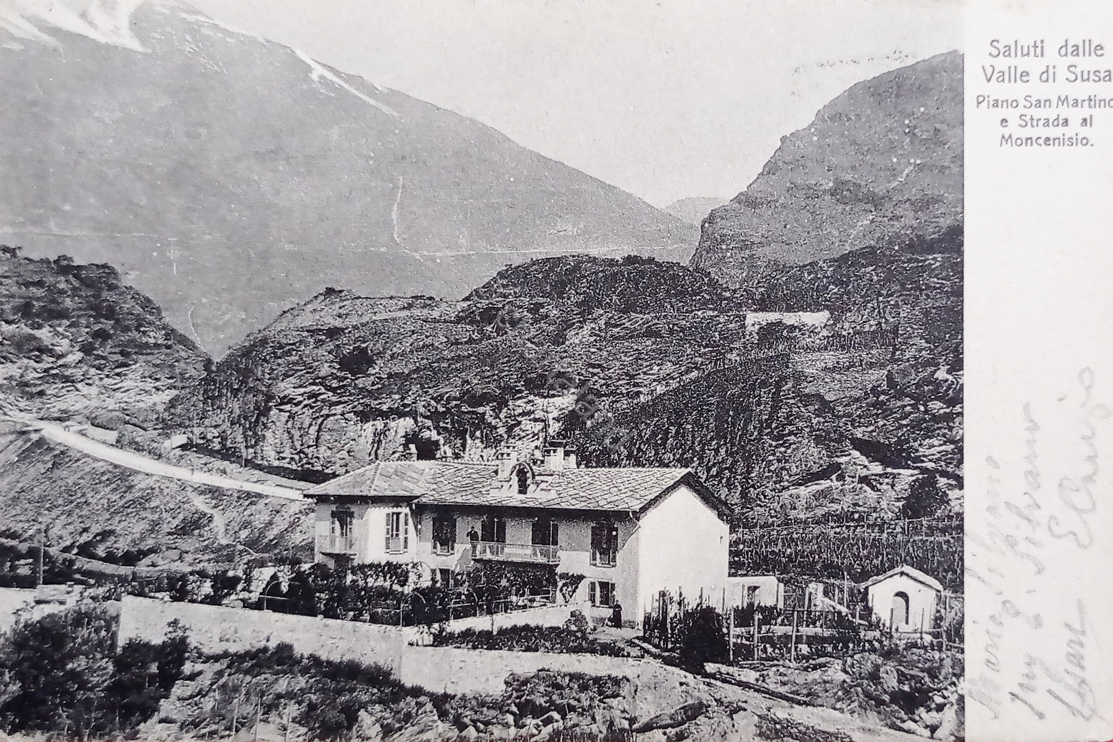 Cartolina - Saluti dalle Valle di Susa - Piano San …