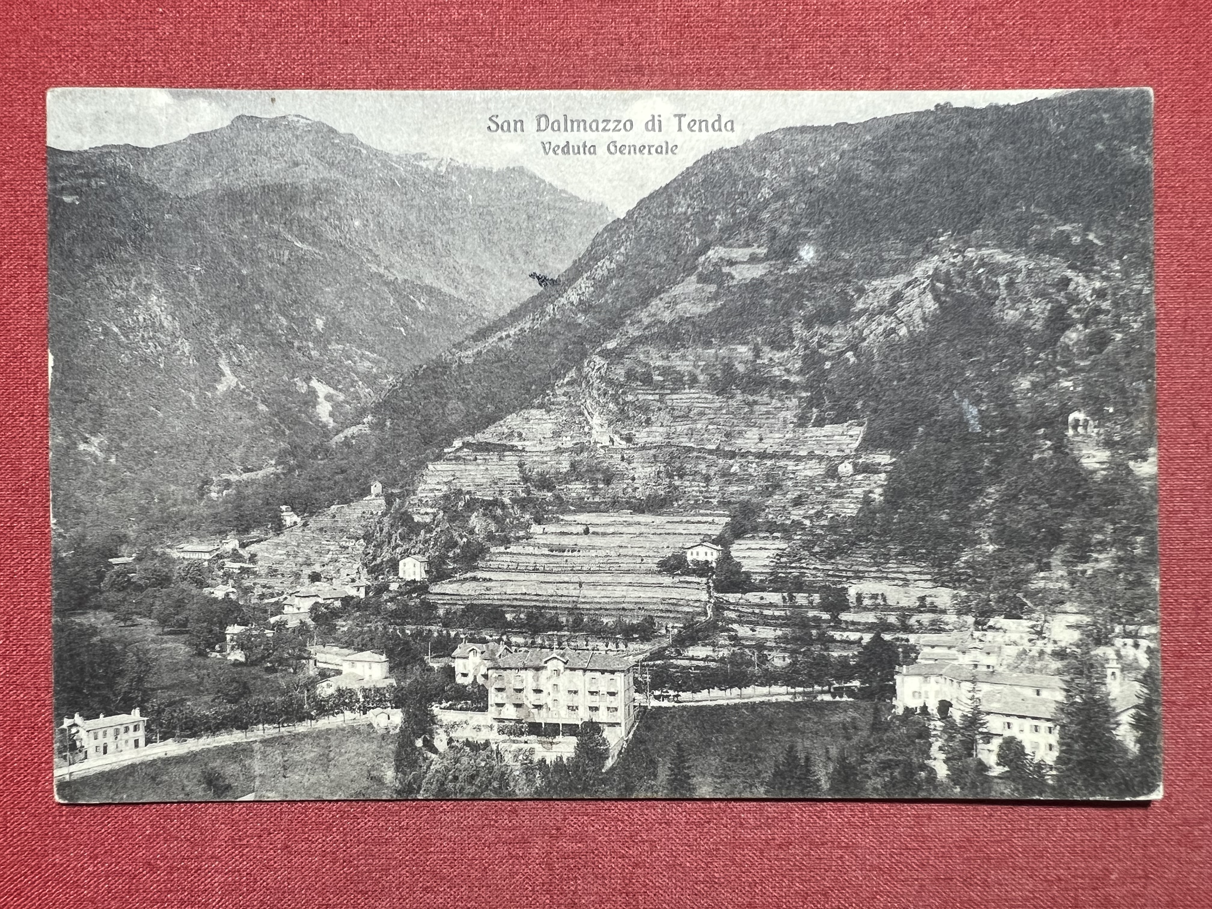 Cartolina - San Dalmazzo di Tenda - Veduta Generale - …