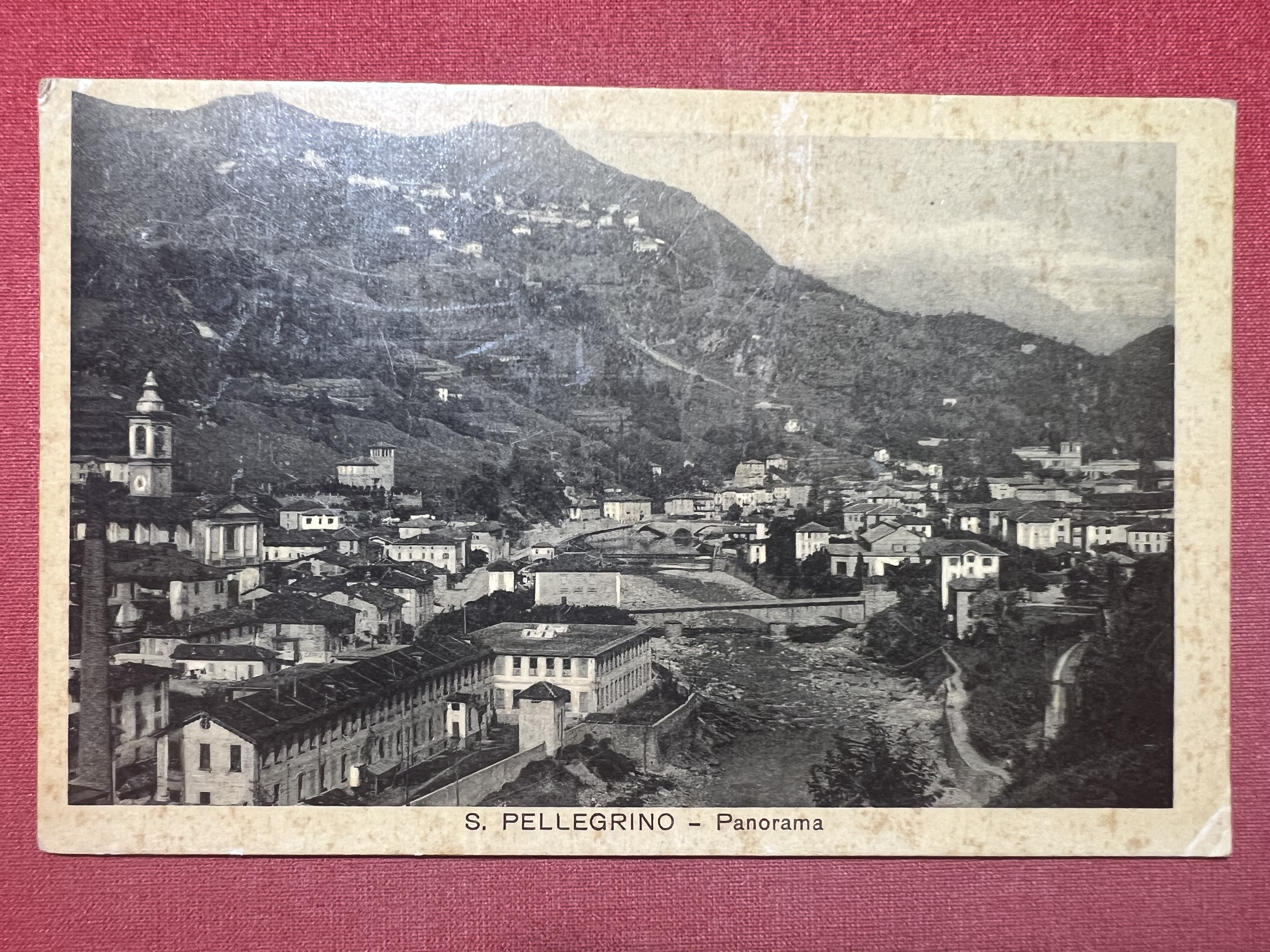 Cartolina - San Pellegrino ( Bergamo ) - Panorama - …