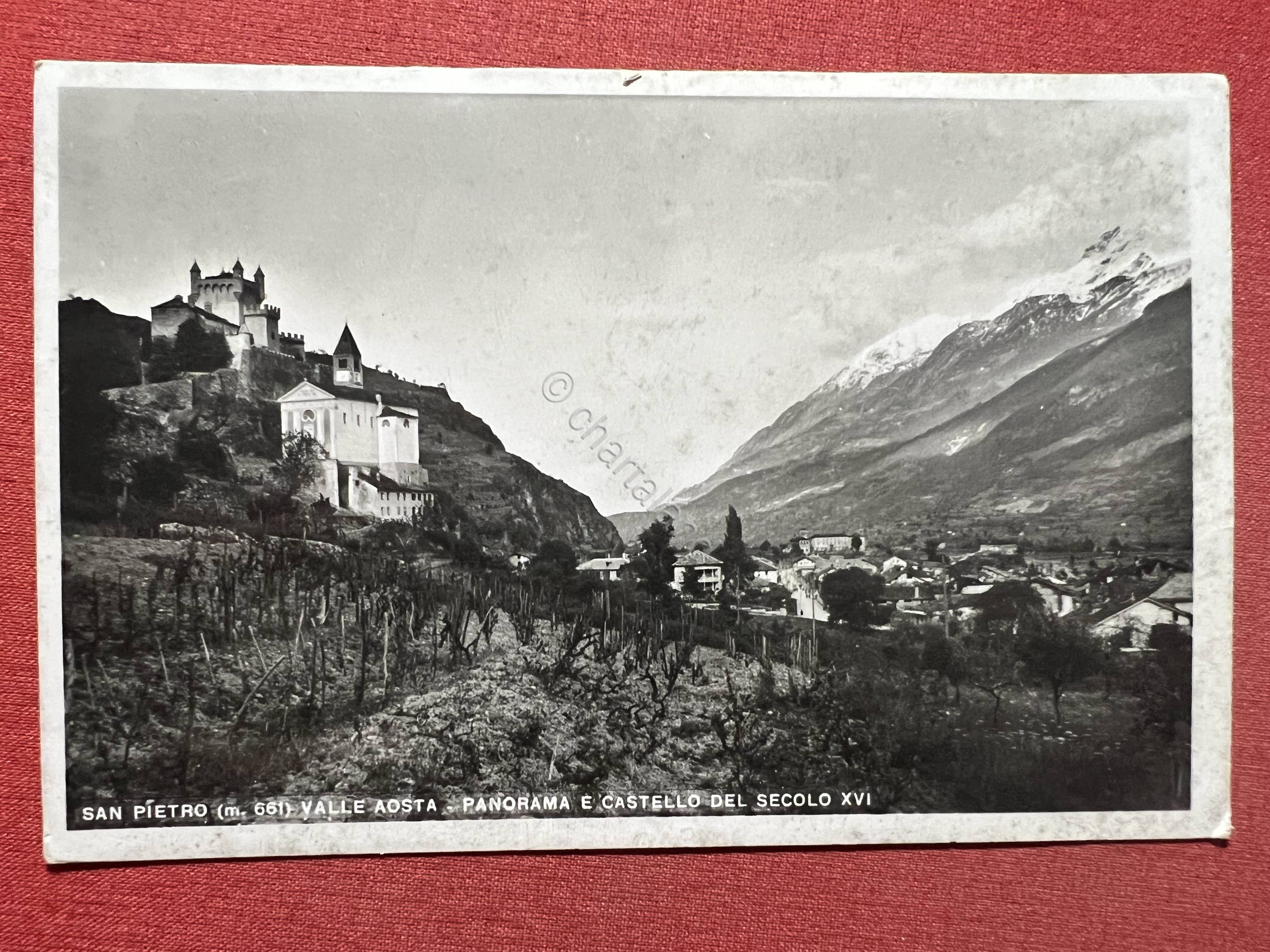 Cartolina - San Pietro ( Valle d'Aosta ) - Panorama …